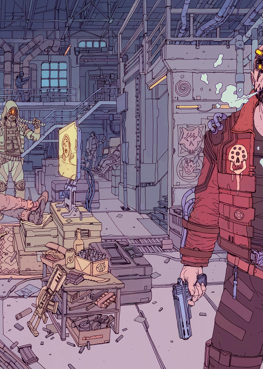 Maelstrom by Deathburger: постер из коллекции Cyberpunk 2077
