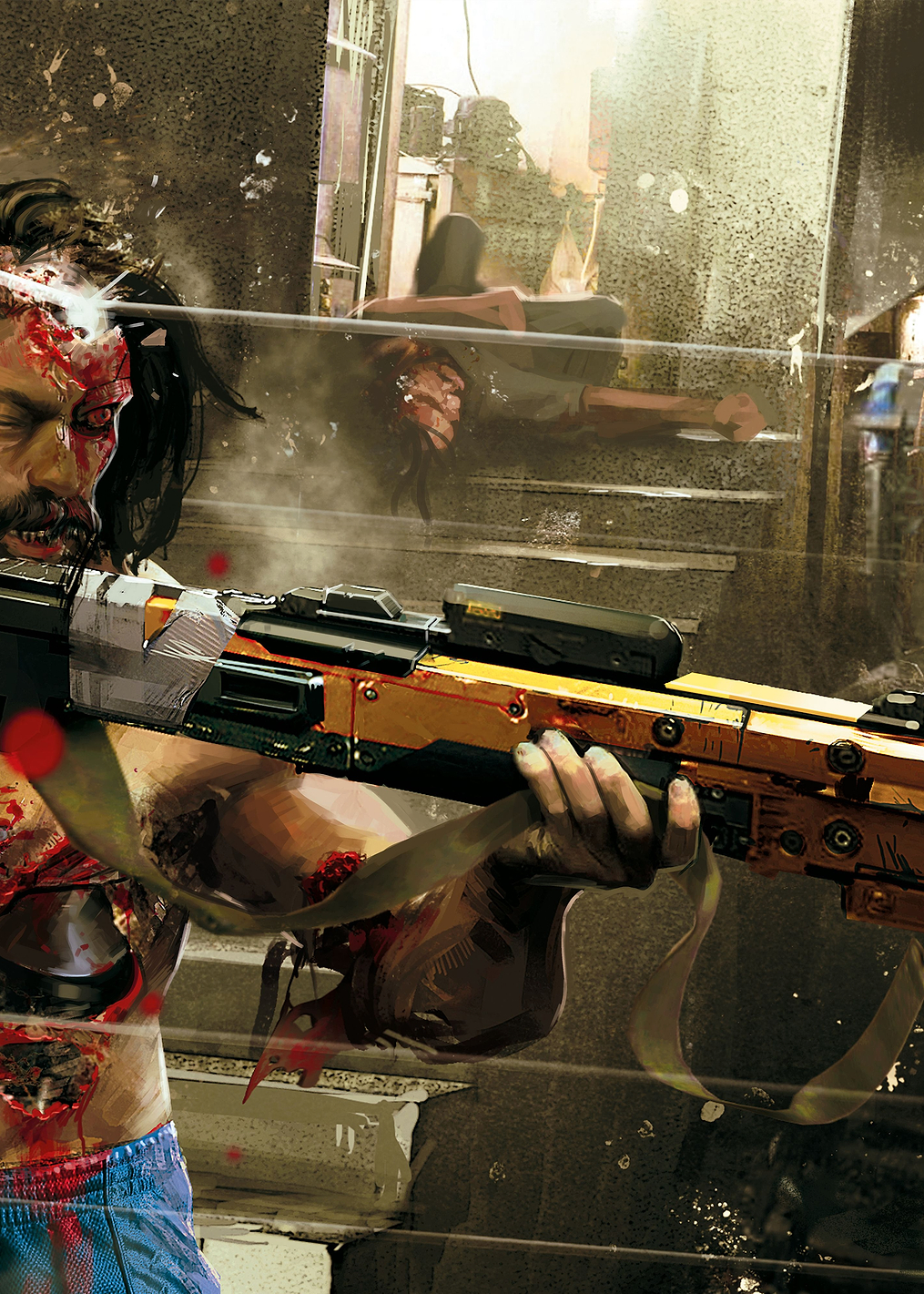 Not dead yet: постер из коллекции Cyberpunk 2077