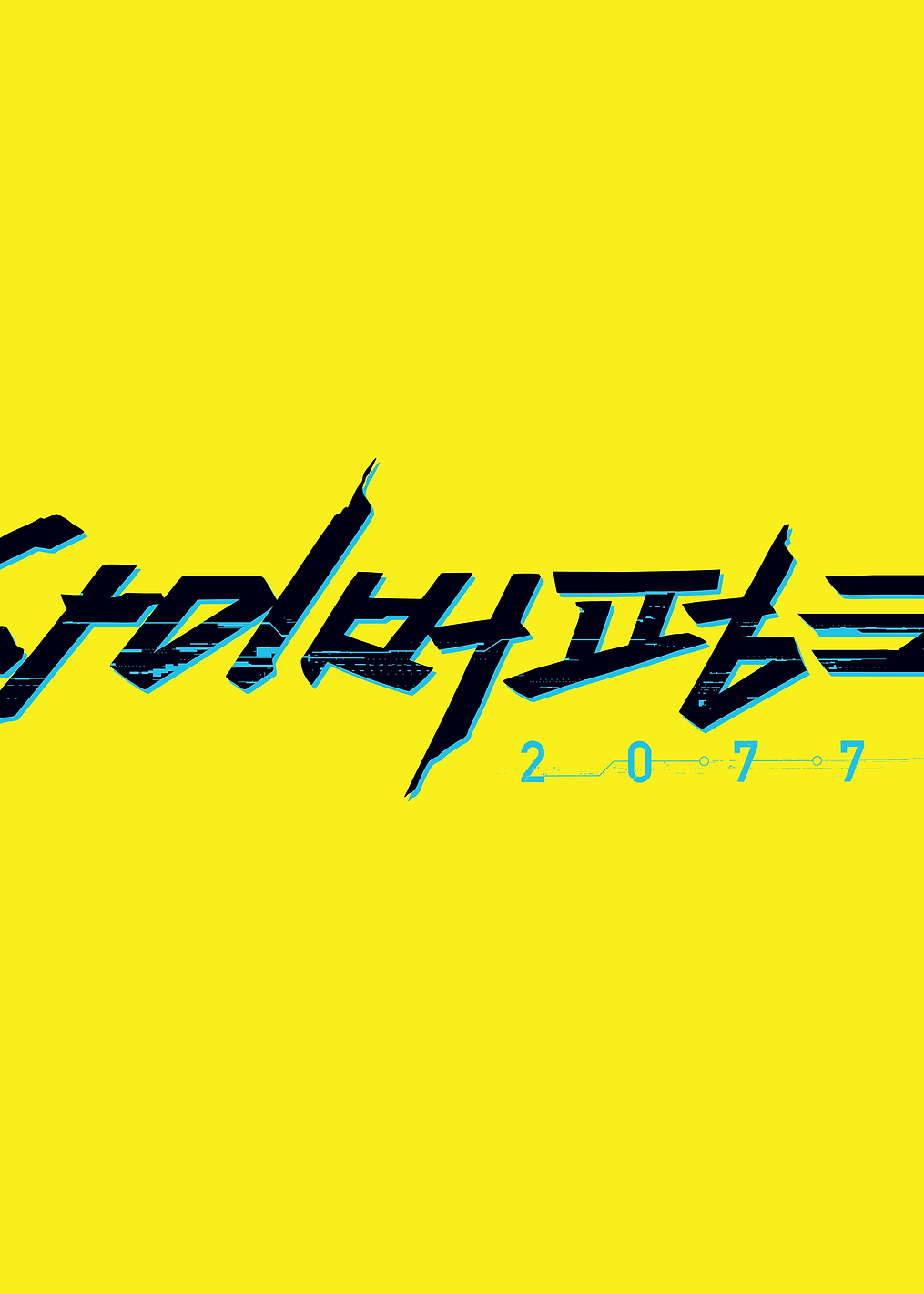 Black Logo KR: постер из коллекции Cyberpunk 2077