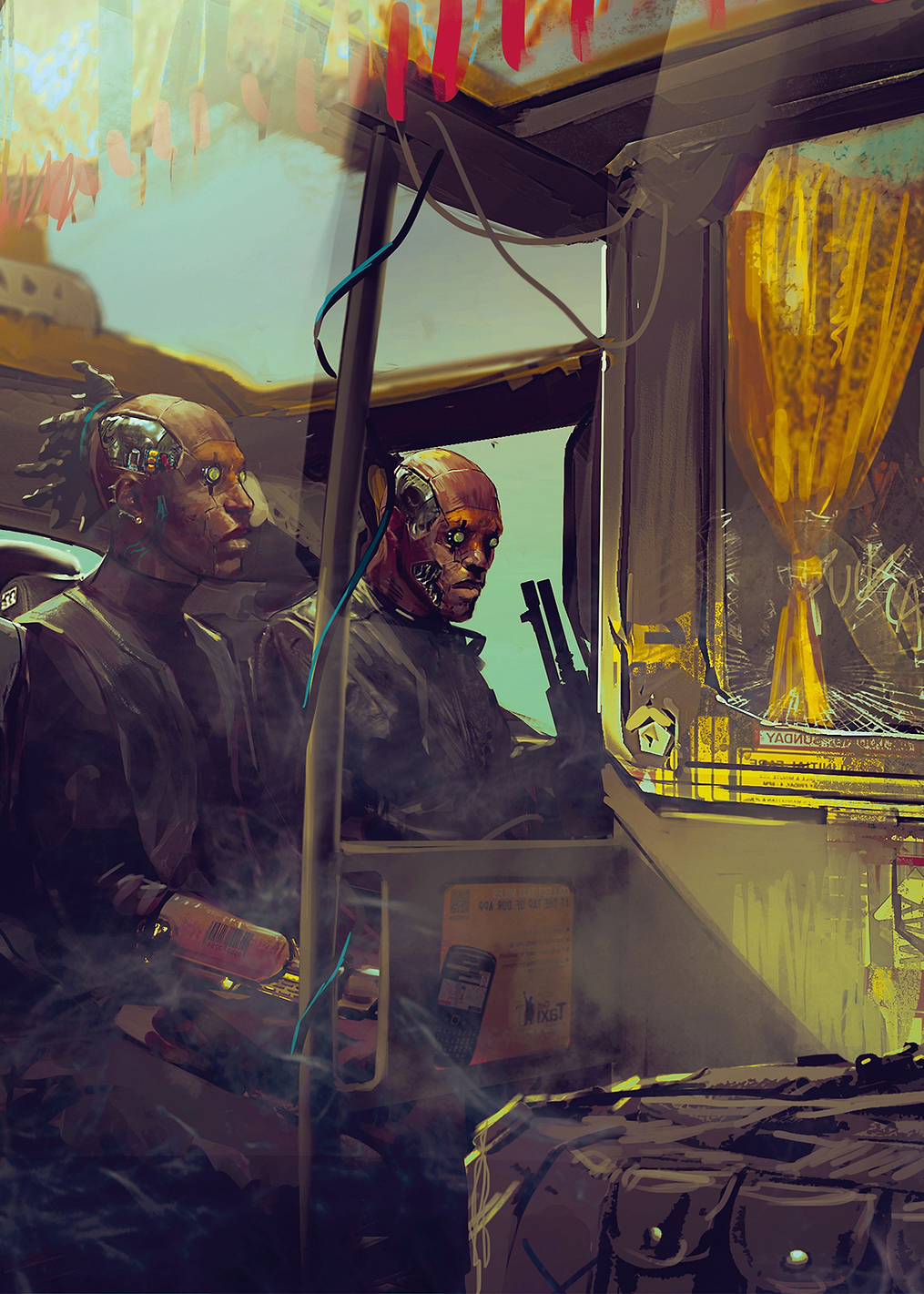 All ready to go: постер из коллекции Cyberpunk 2077