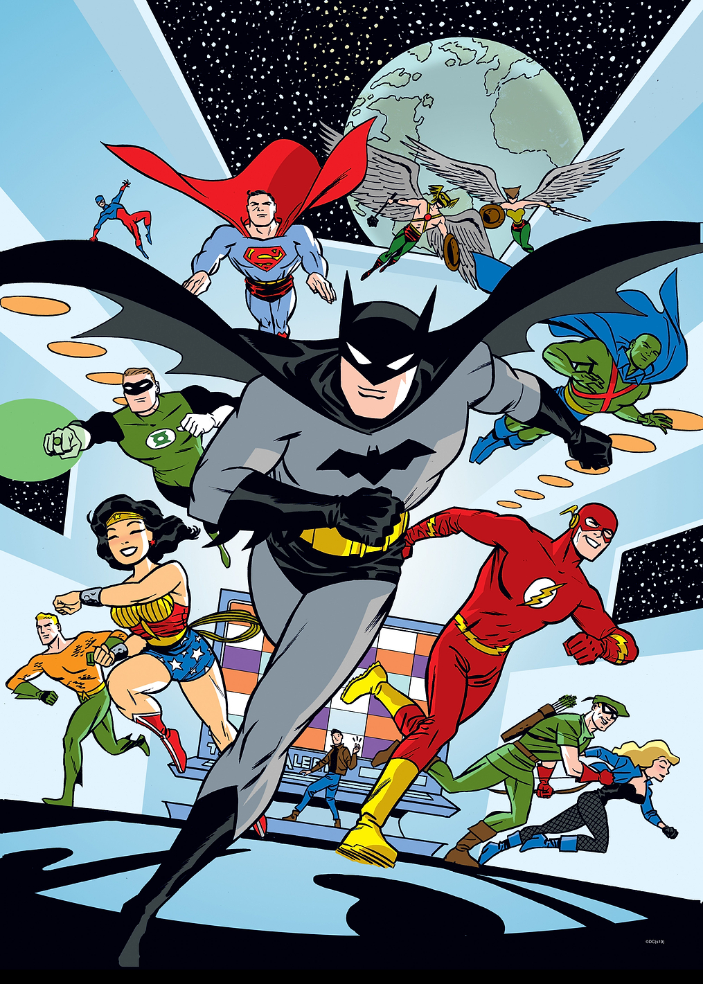 League Of Heroes by Darwyn Cooke: постер из коллекции DC Comics