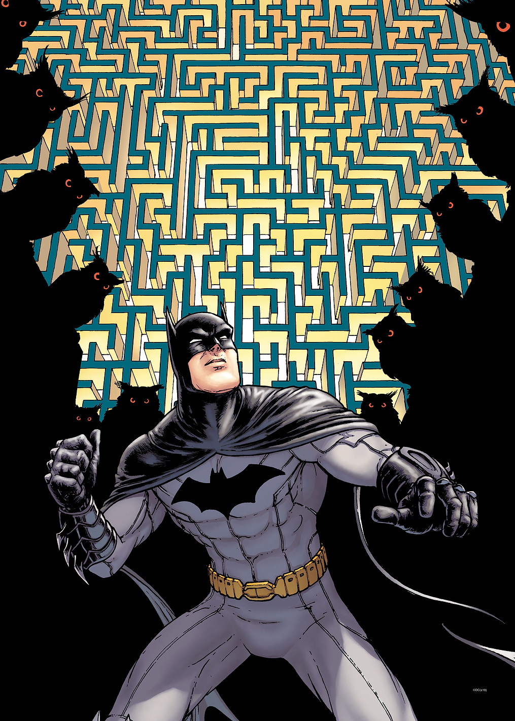Owls by Greg Capullo: постер из коллекции DC Comics