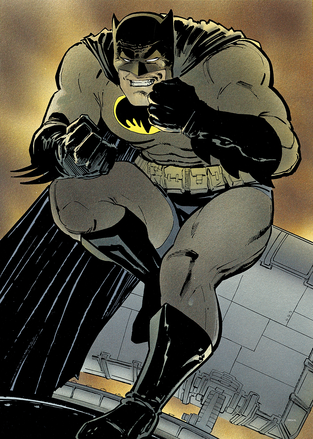 He is back by Frank Miller: постер из коллекции DC Comics