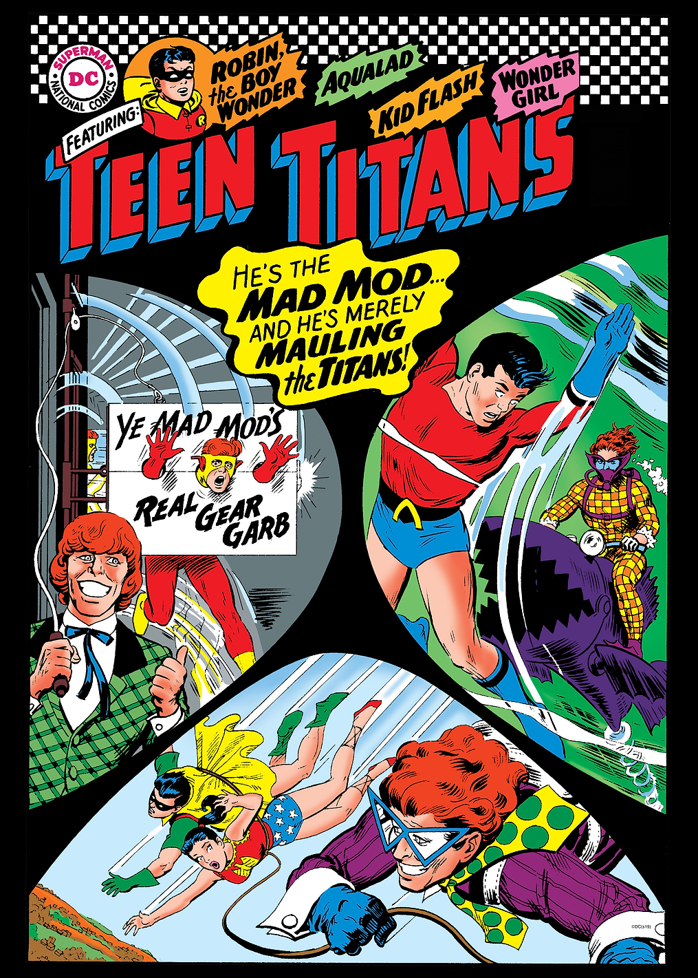 Teen Titans Classic: постер из коллекции DC Comics