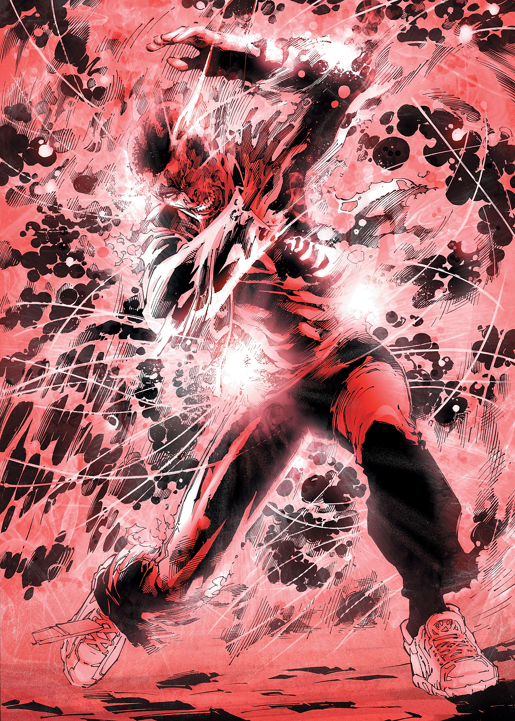 Cyborg origin: постер из коллекции DC Comics