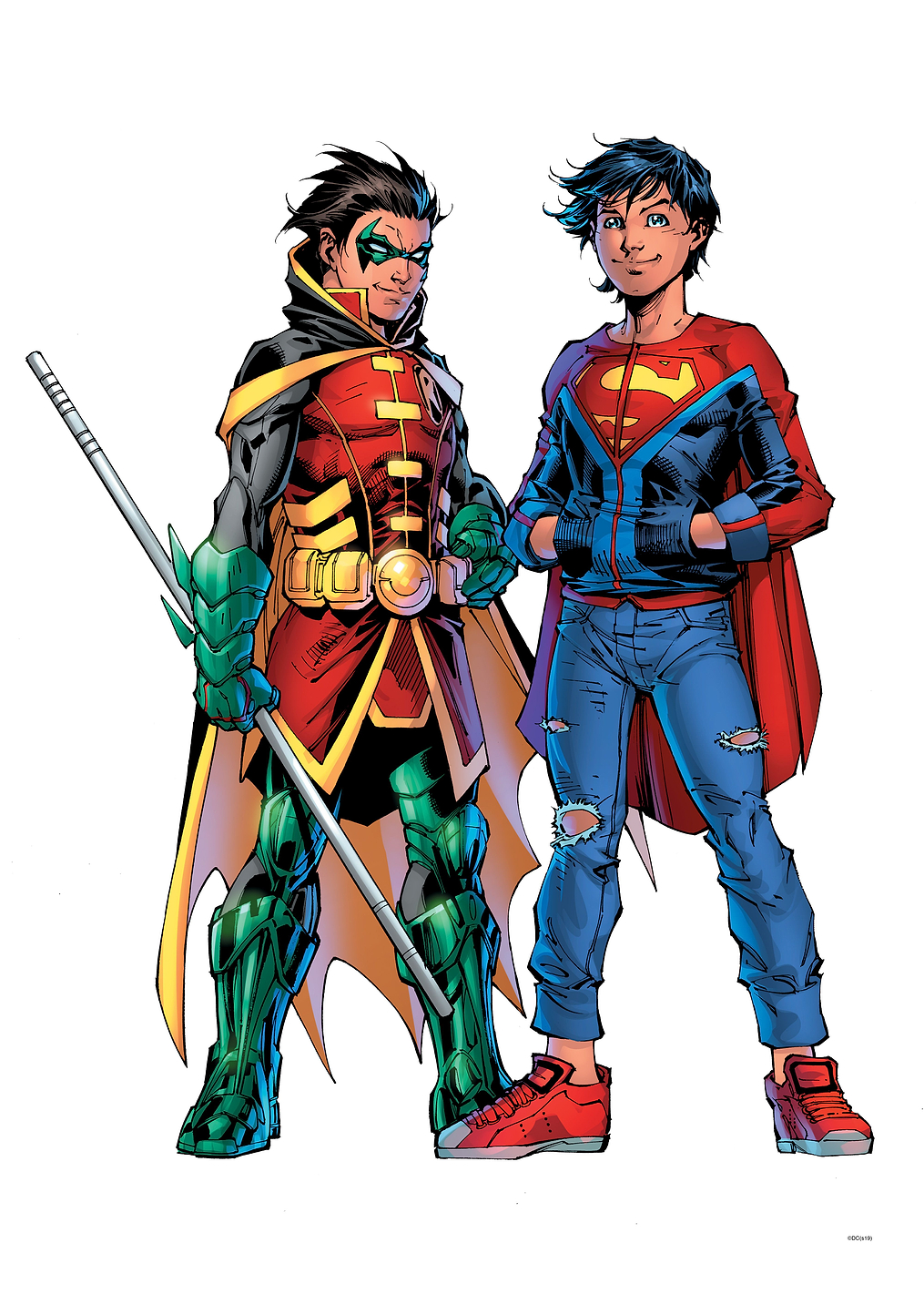 Super sons: постер из коллекции DC Comics