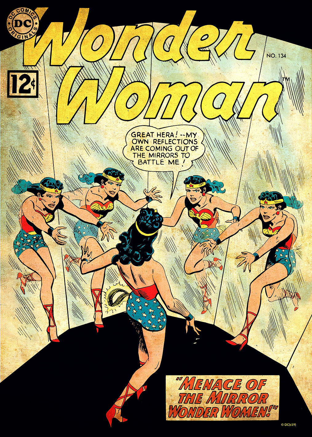 Wonder Woman 134 by Ross Andru and Mike Esposito: постер из коллекции DC Comics