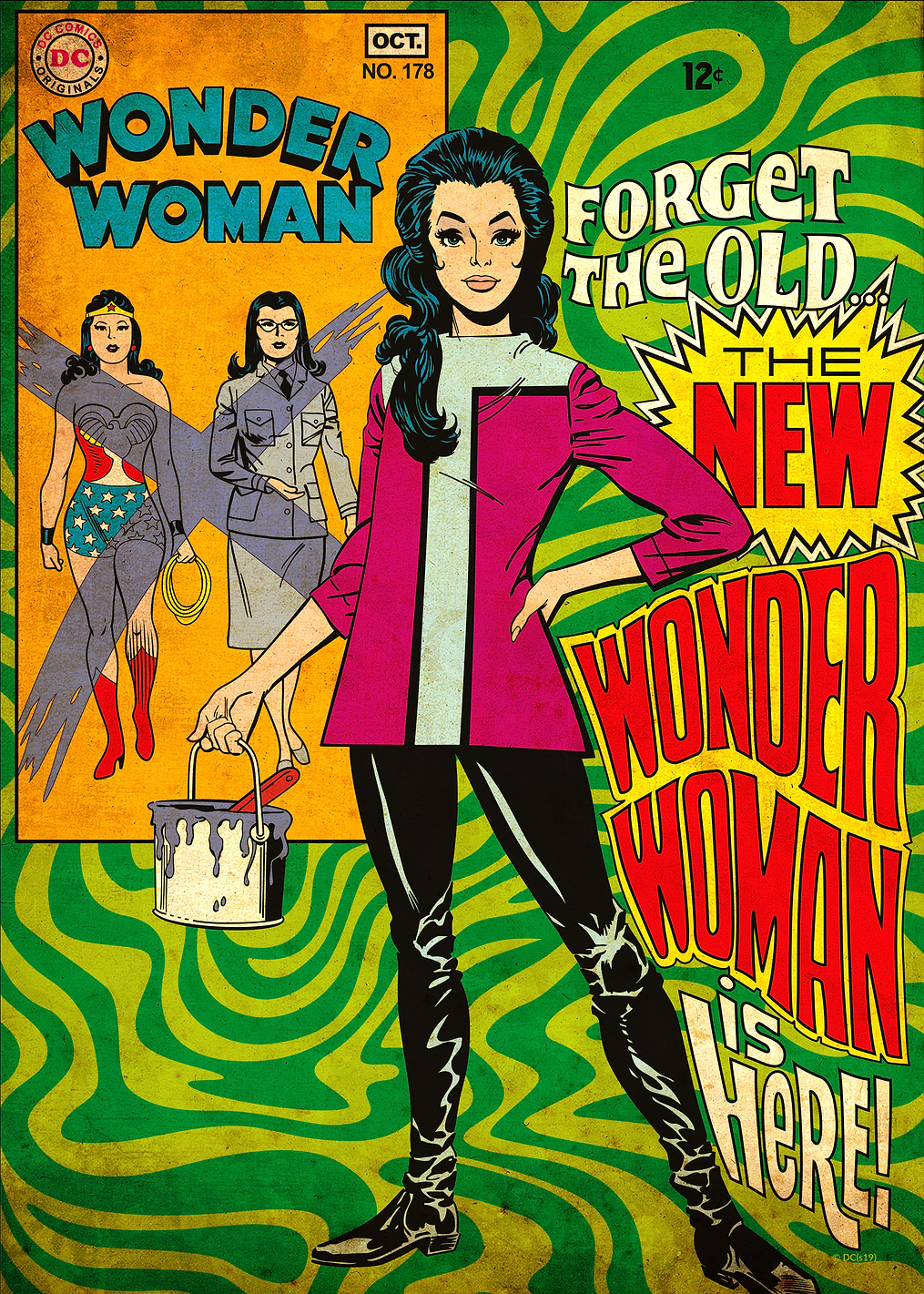 Wonder Woman 178 by Mike Sekowsky and Dick Giordano andGaspar Saladino: постер из коллекции DC Comics