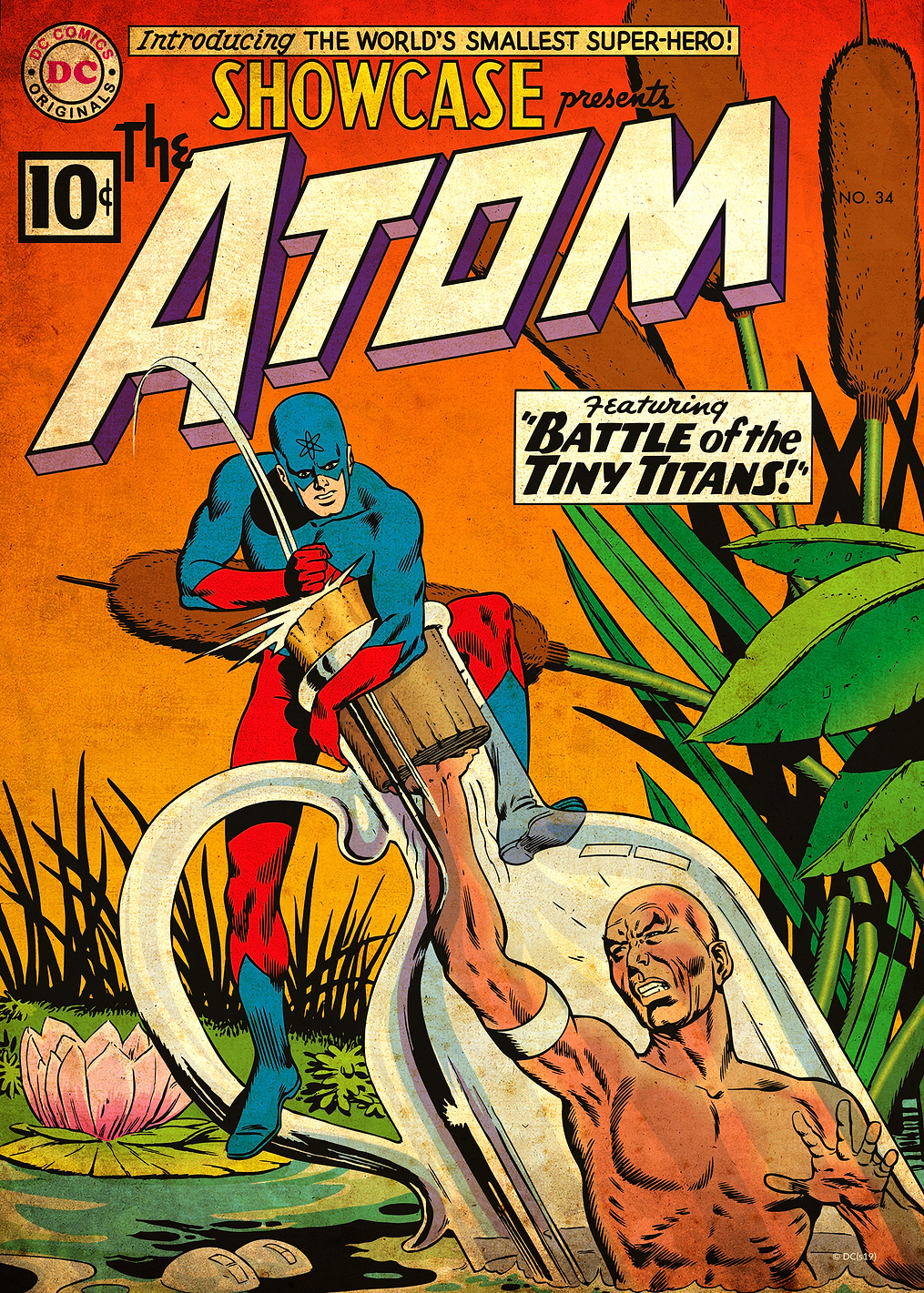 Showcase the Atom 1 by Gil Kane and Murphy Anderson by Joe Shuster: постер из коллекции DC Comics