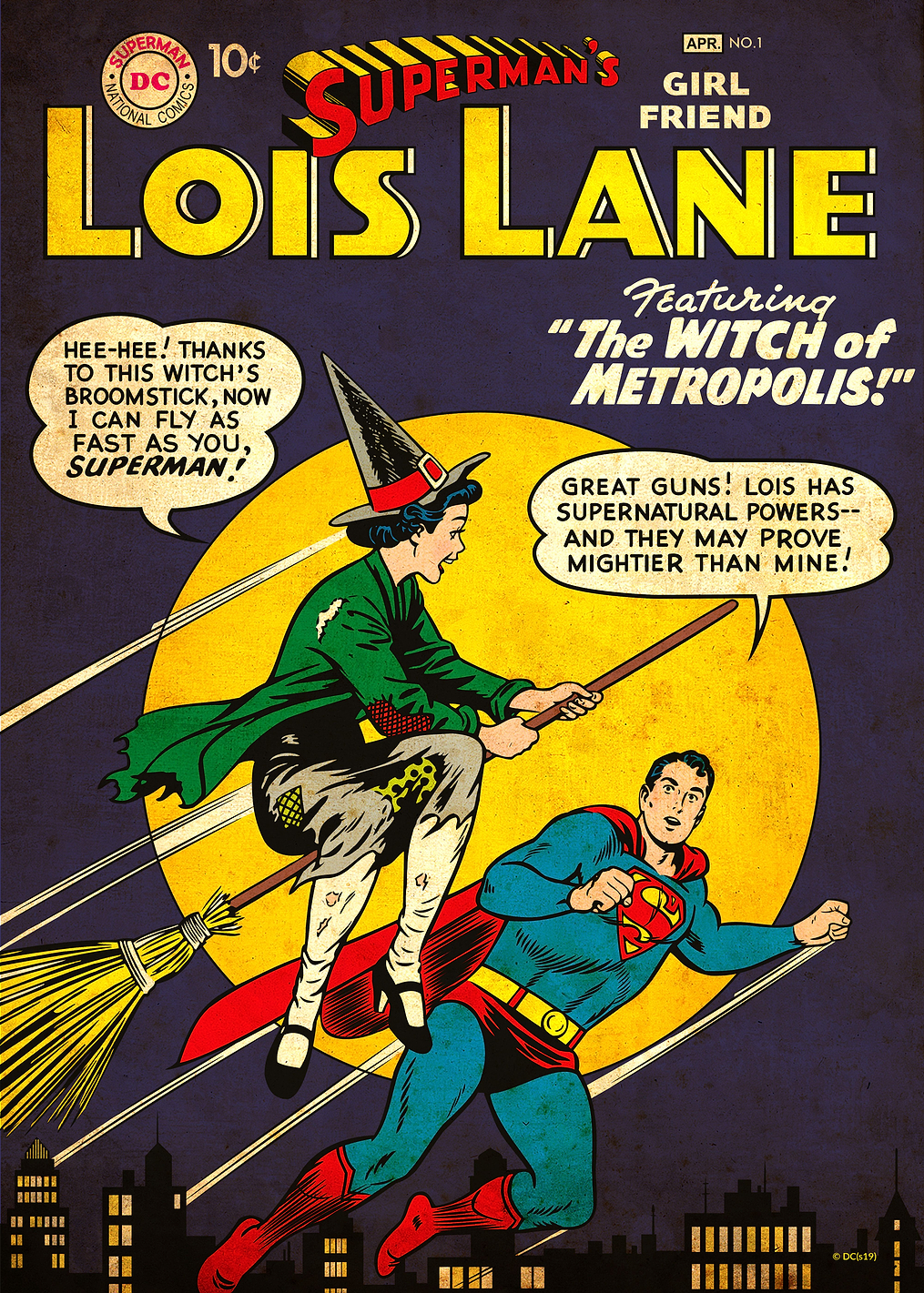 Superman's Girlfriend Lois Lane 1 by Curt Swan and Stan Kaye: постер из коллекции DC Comics
