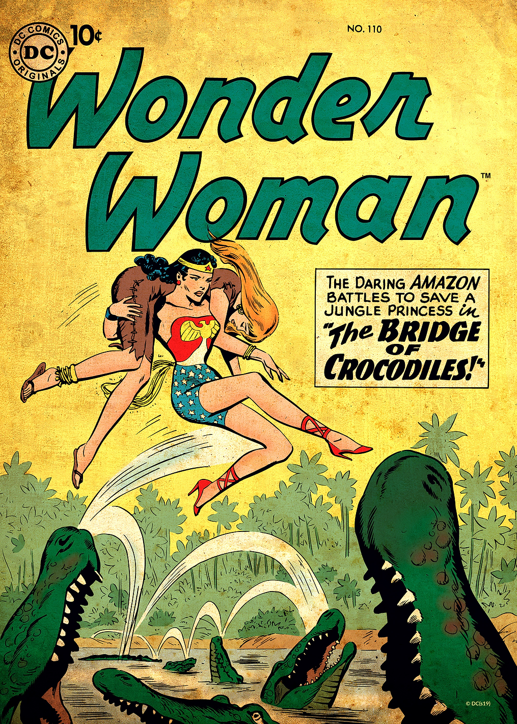 Wonder Woman 110 by Ross Andru and Mike Esposito: постер из коллекции DC Comics