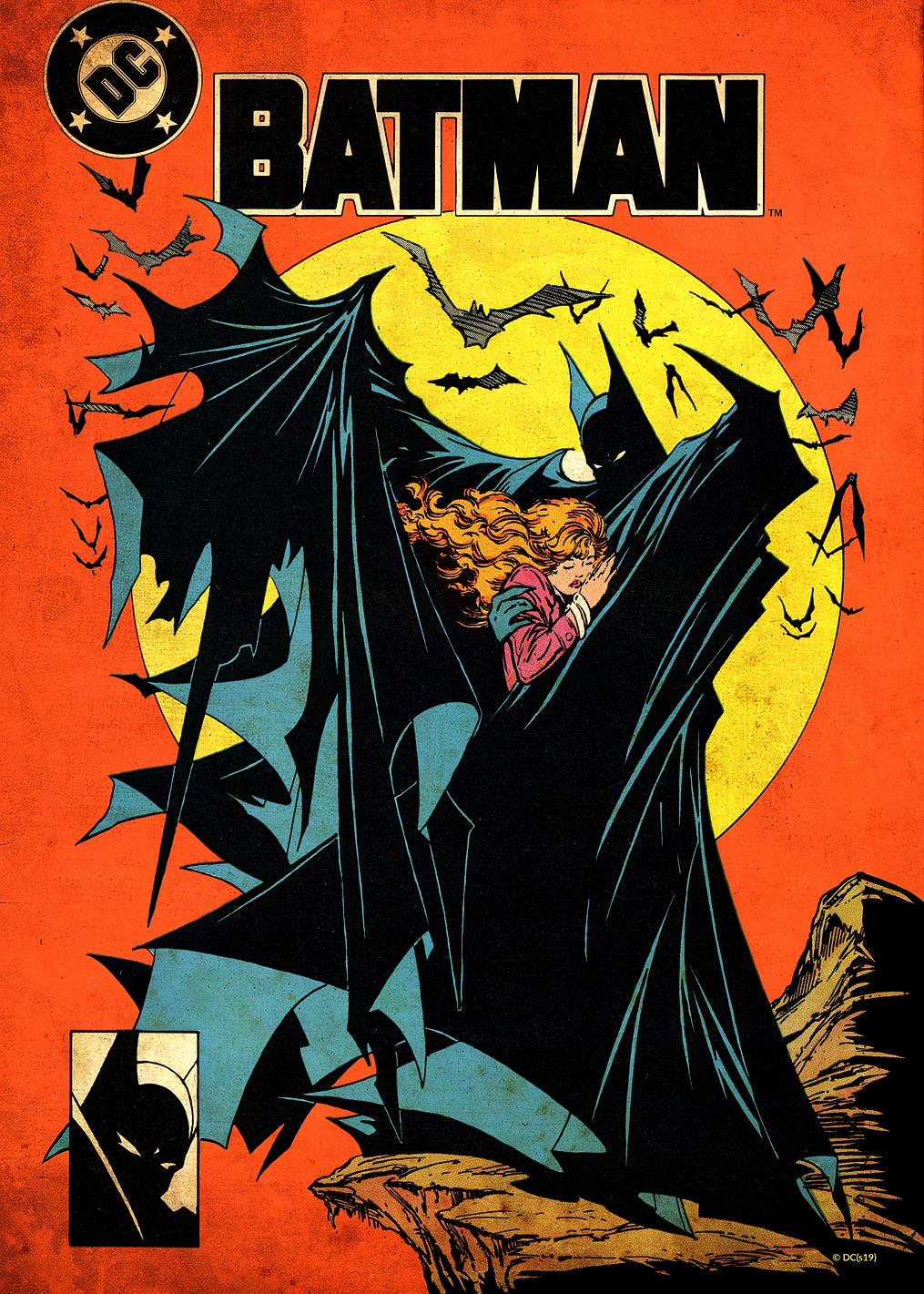 Batman 423 by Todd McFarlane and Anthony Tollin: постер из коллекции DC Comics