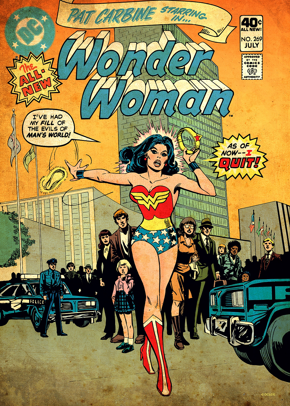 Wonder Woman 269 by Ross Andru and Dick Giordano: постер из коллекции DC Comics