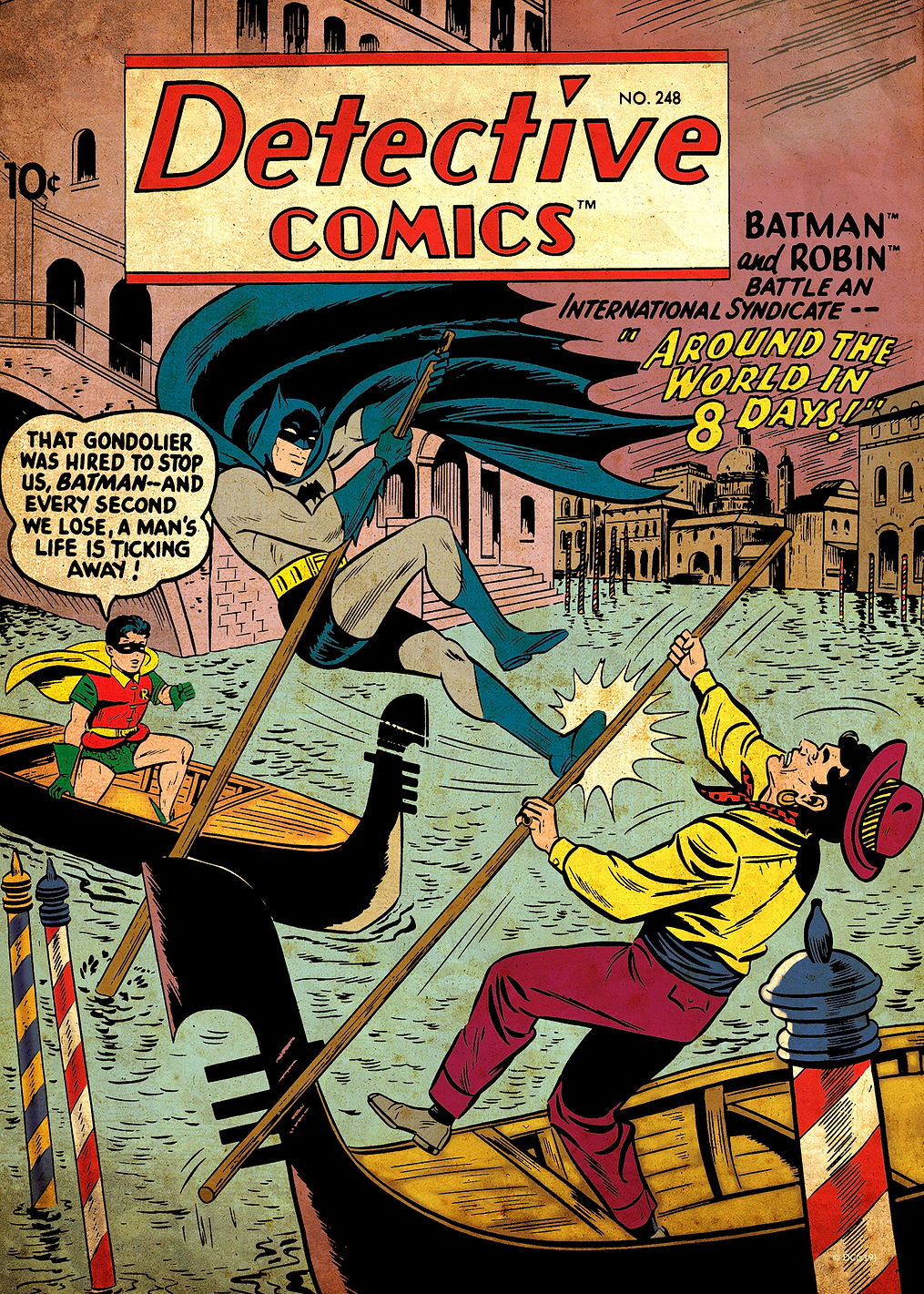 Detective Comics Batman 248 by Sheldon Moldoff and Ira Schnapp: постер из коллекции DC Comics