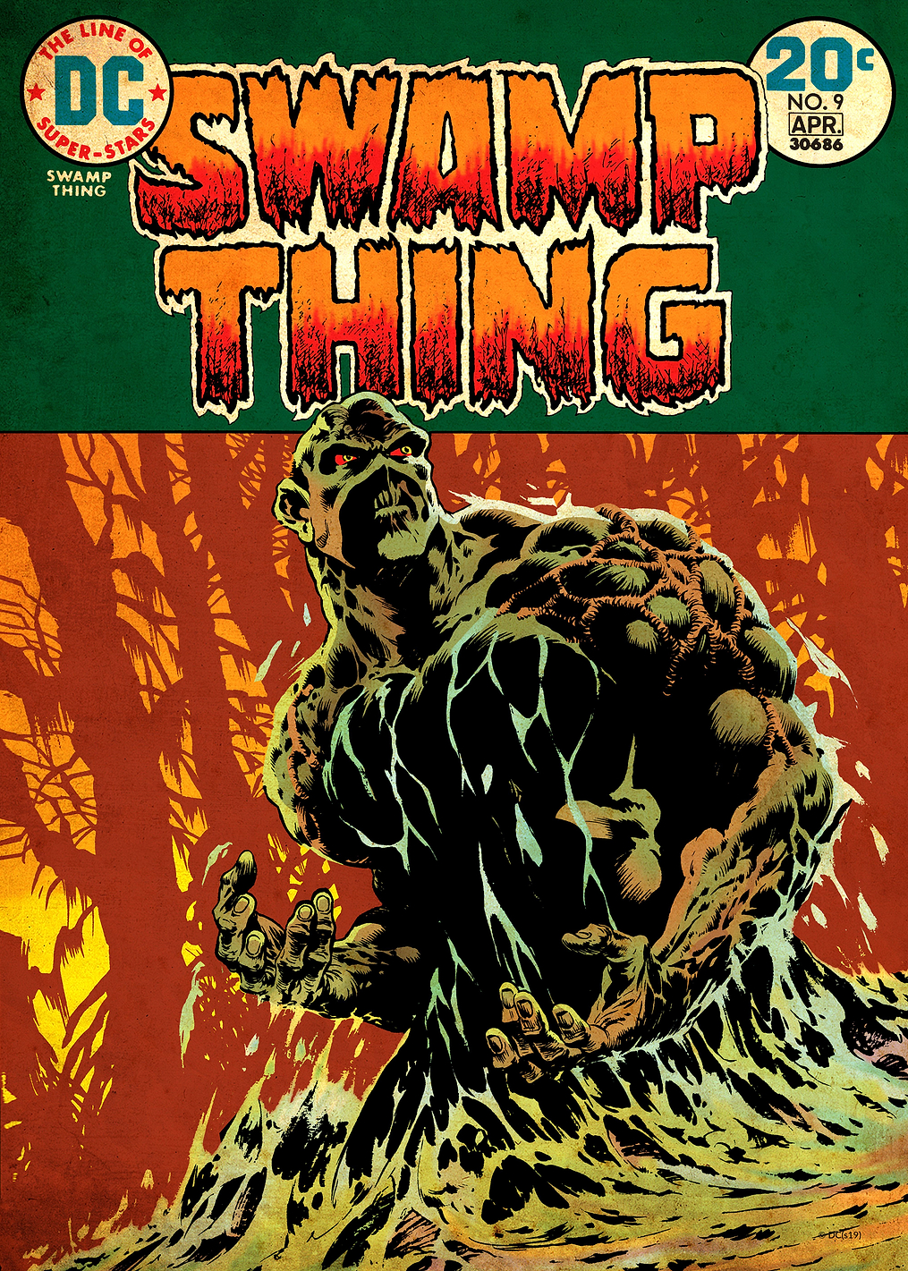 Swamp Thing by Bernie Wrightson: постер из коллекции DC Comics