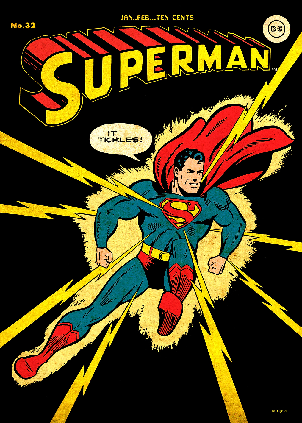 Superman by Wayne Boring: постер из коллекции DC Comics