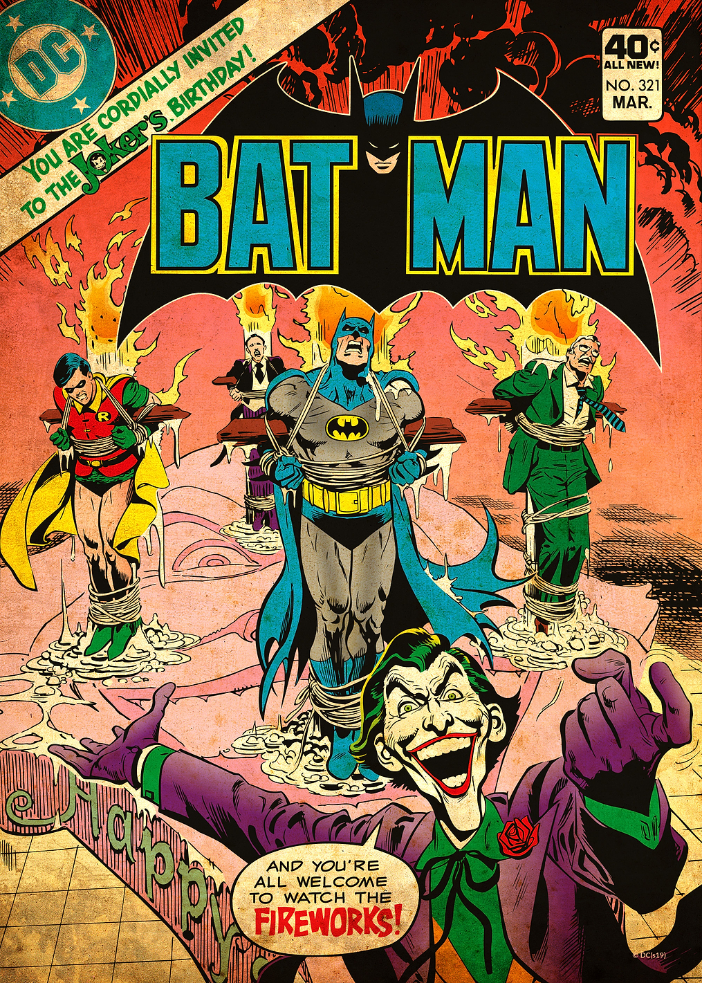 Batman 321 by José Luis García-López and Tatjana Wood: постер из коллекции DC Comics