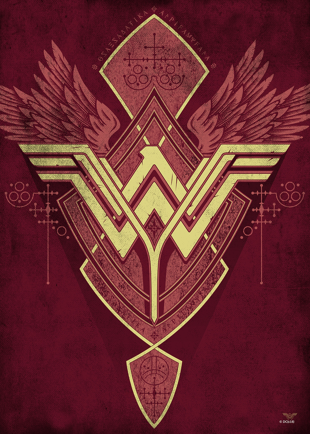 Warrior: постер из коллекции DC Comics