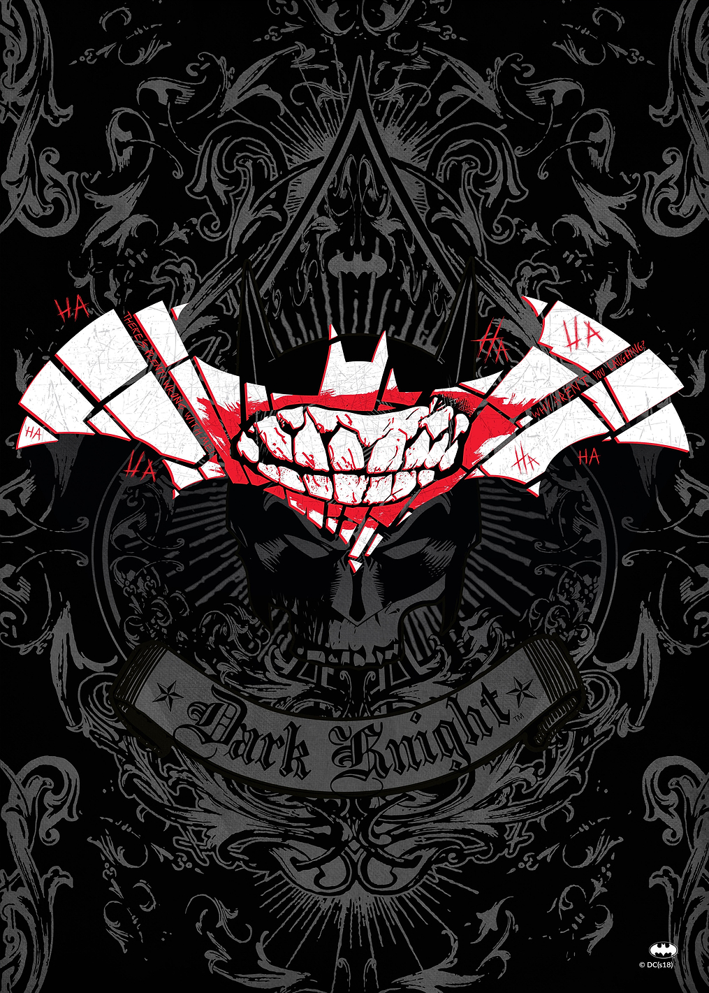 Bat smile: постер из коллекции DC Comics