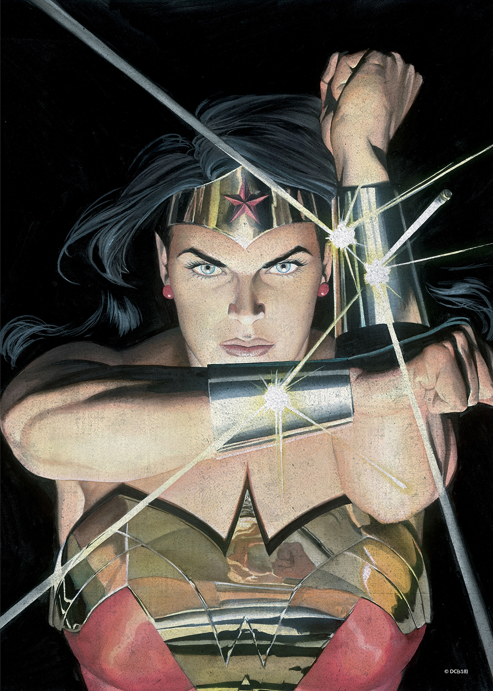 Wonder Woman Trinity: постер из коллекции DC Comics