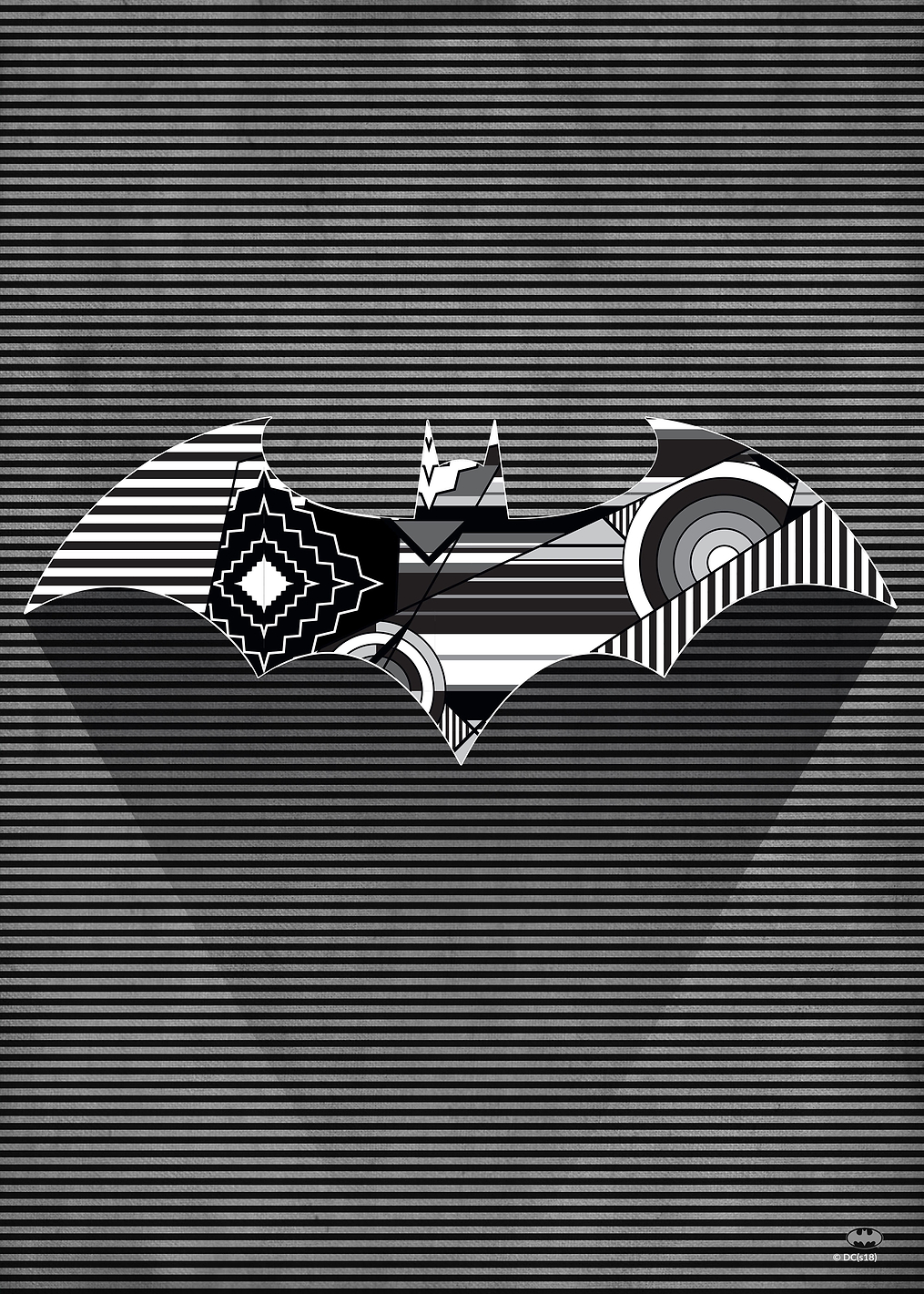 Cubist Bat: постер из коллекции DC Comics