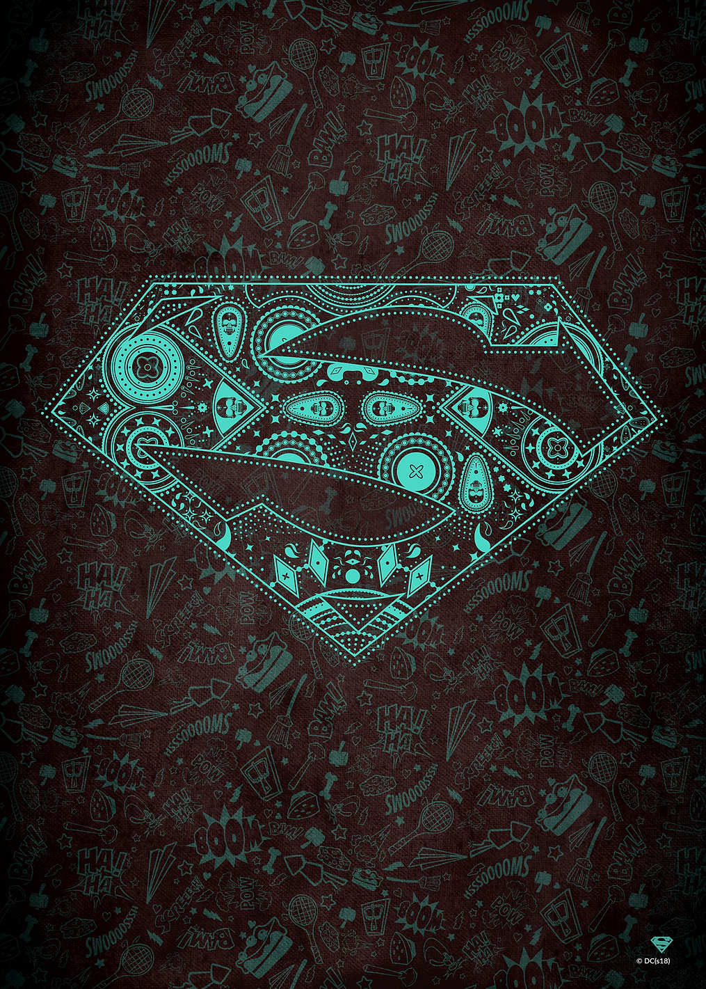 Fluorescent: постер из коллекции DC Comics