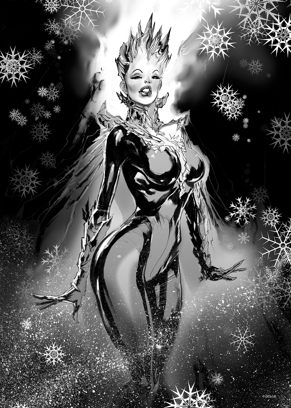 Killer Frost: постер из коллекции DC Comics