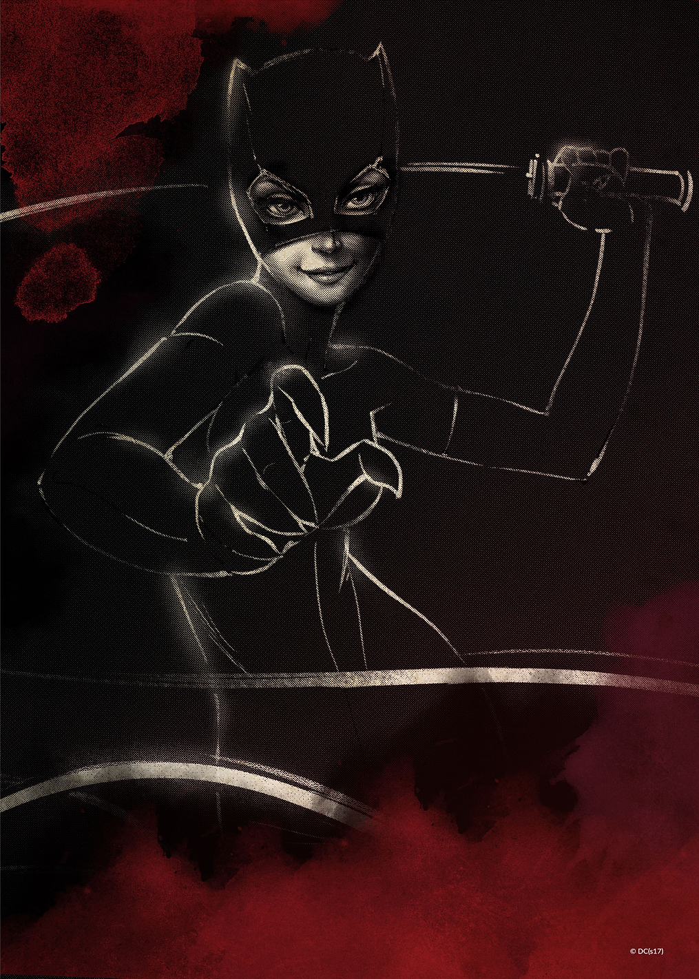 Showing Claws: постер из коллекции DC Comics