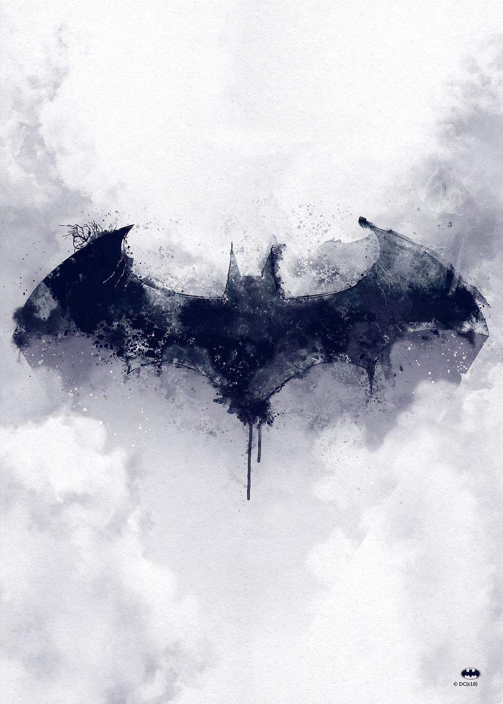 Fogged Bat: постер из коллекции DC Comics