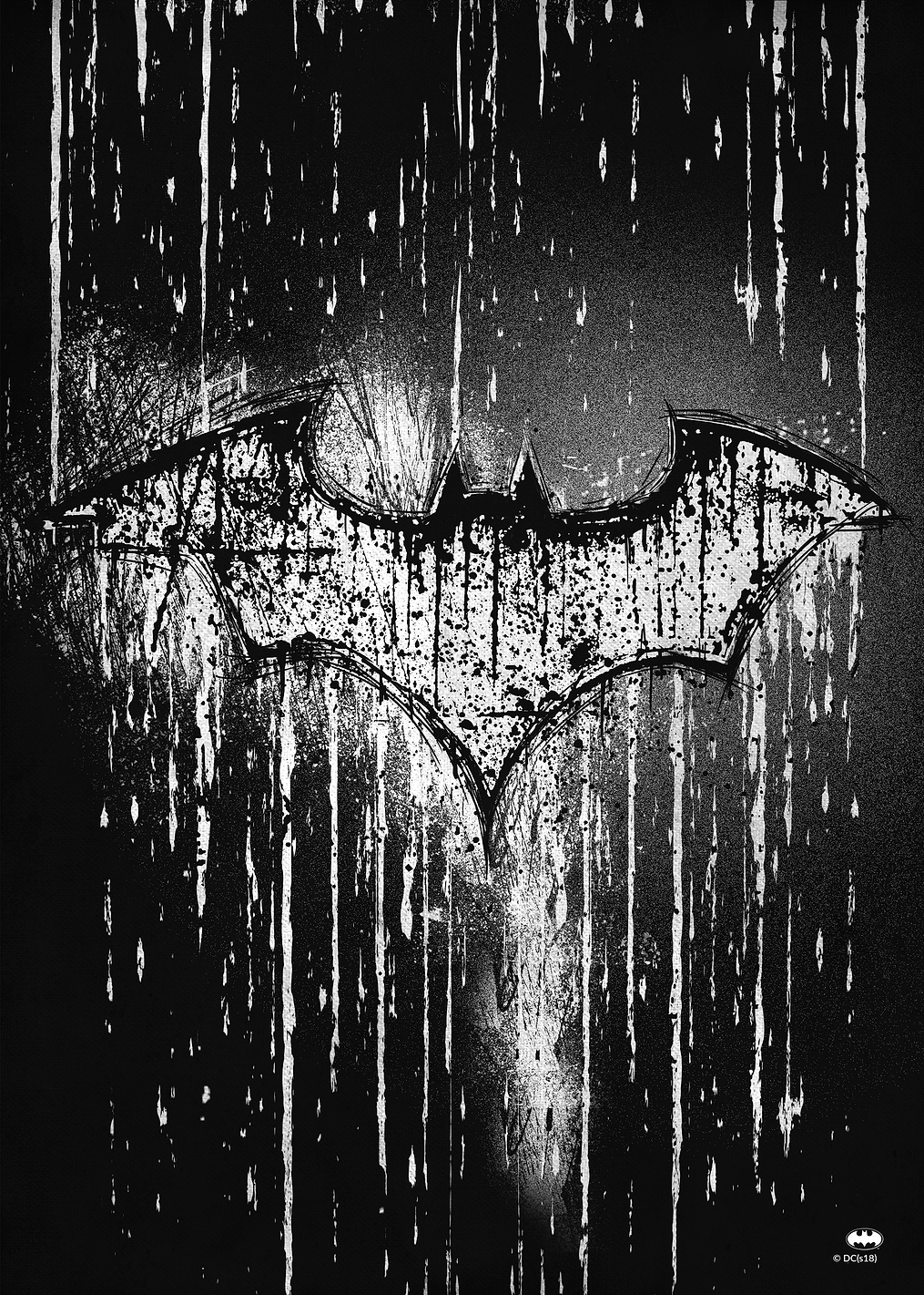 Carved Bat: постер из коллекции DC Comics