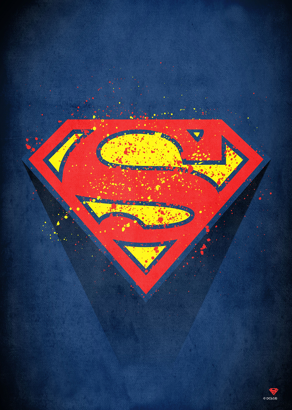 Splattered: постер из коллекции DC Comics