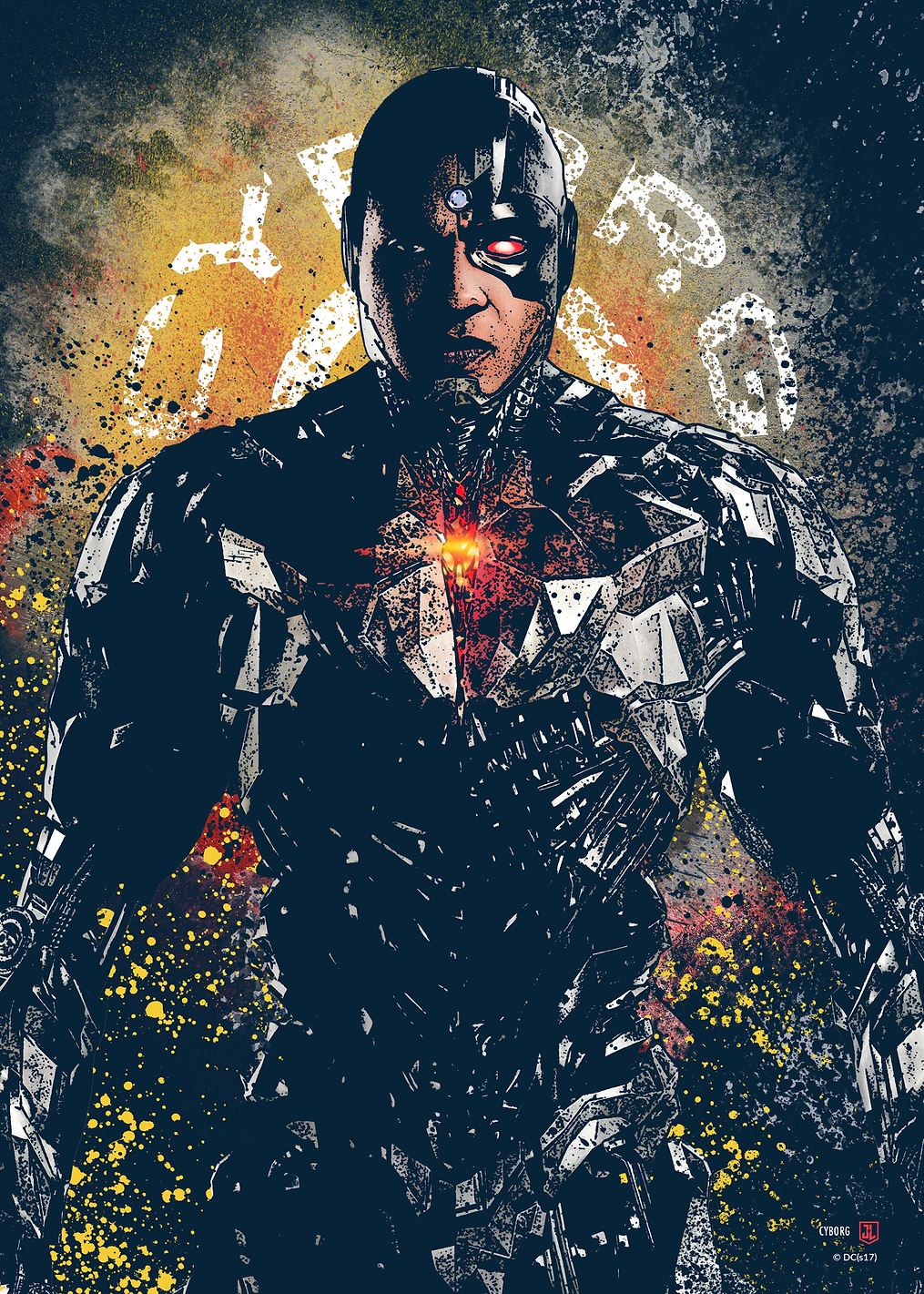 Cyborg: постер из коллекции DC Comics
