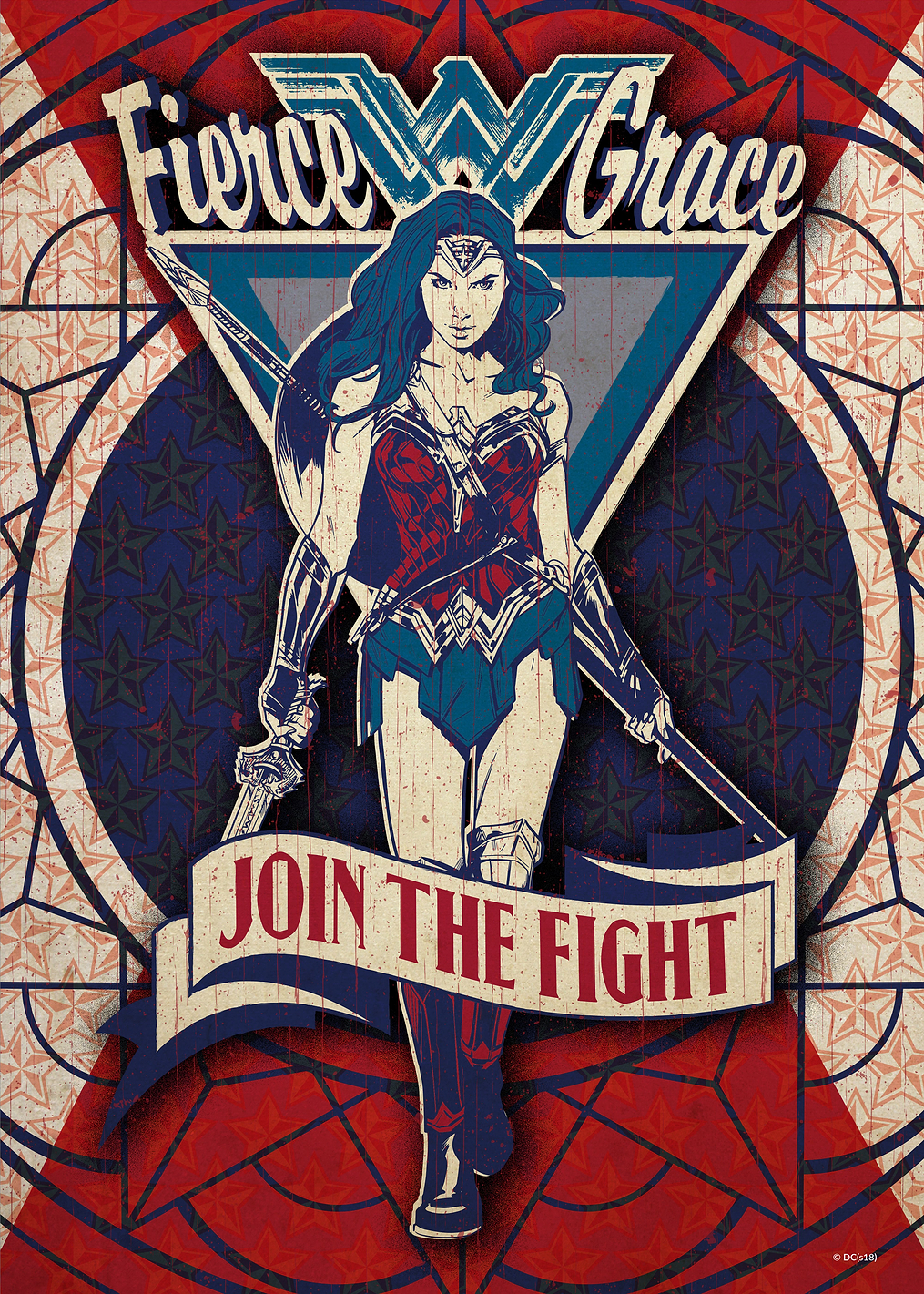Fierce Grace: постер из коллекции DC Comics