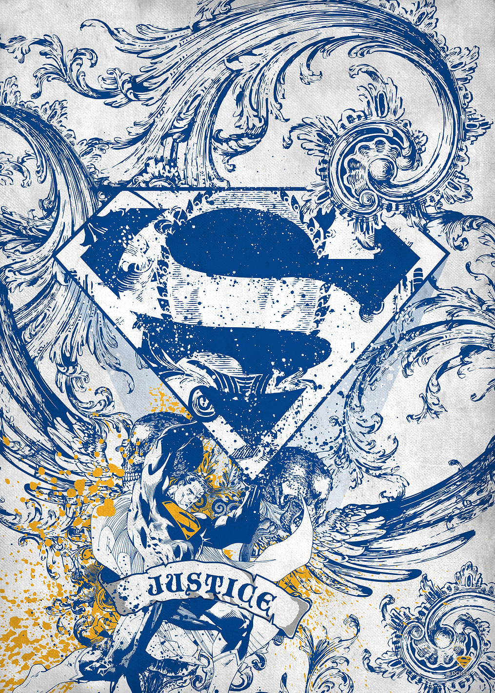 Sculptured: постер из коллекции DC Comics