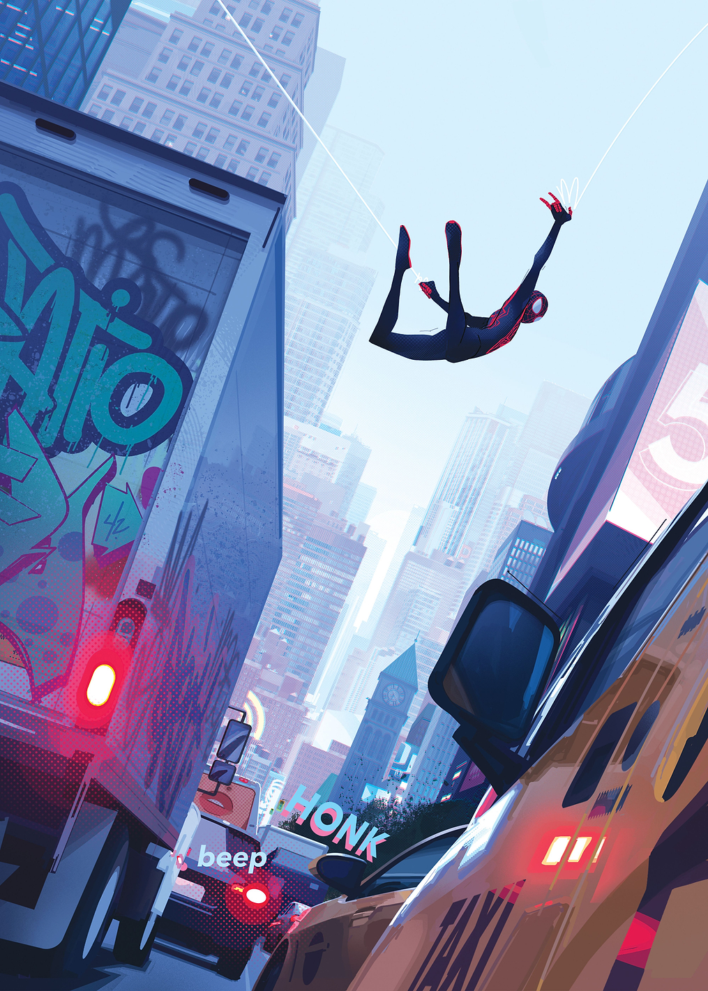 Streets of Spiderverse: постер из коллекции Marvel