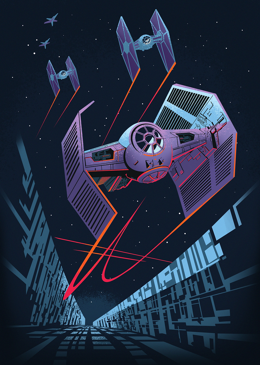 Tie Fighter: постер из коллекции Star Wars