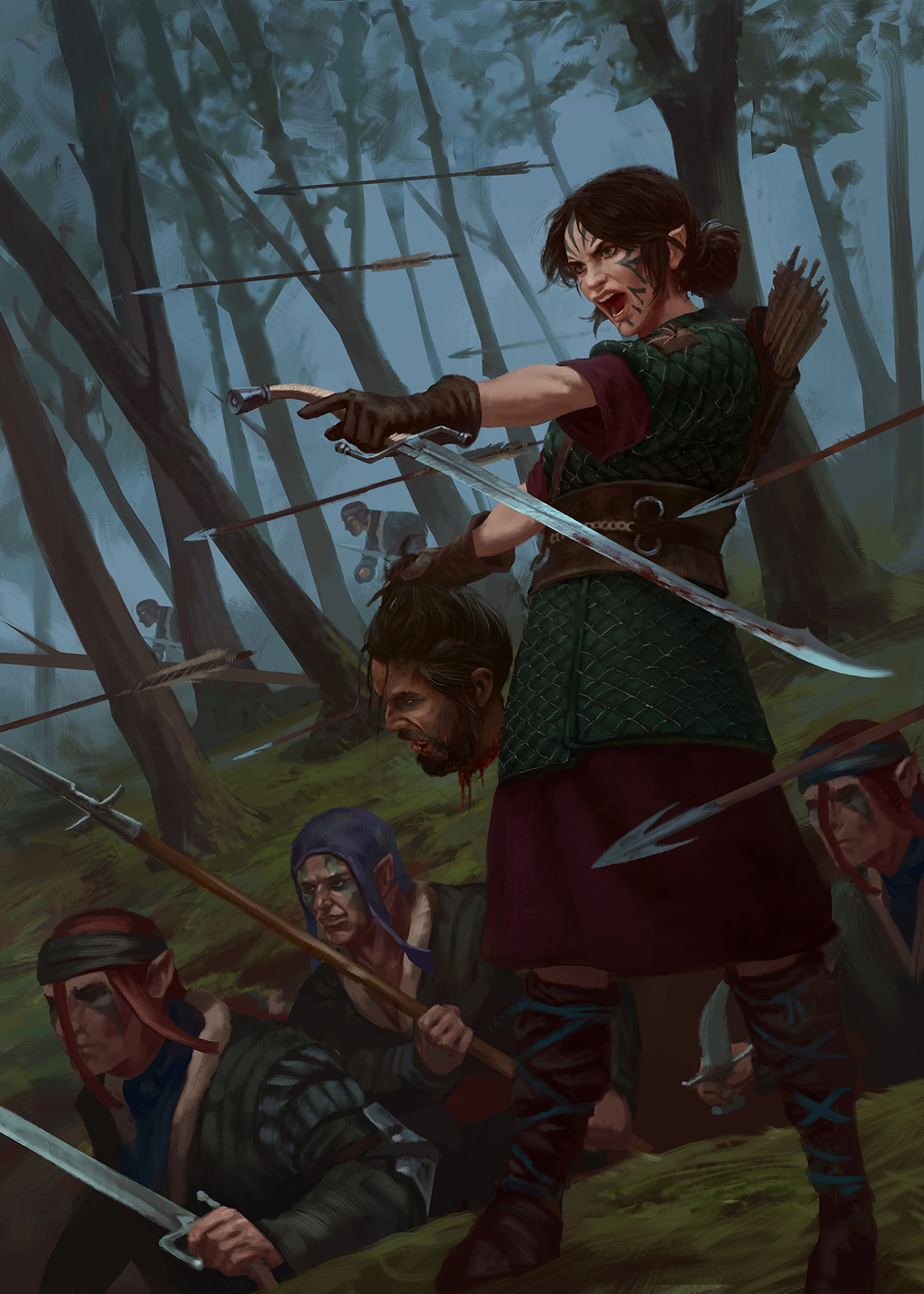 Vernossiel: постер из коллекции Gwent