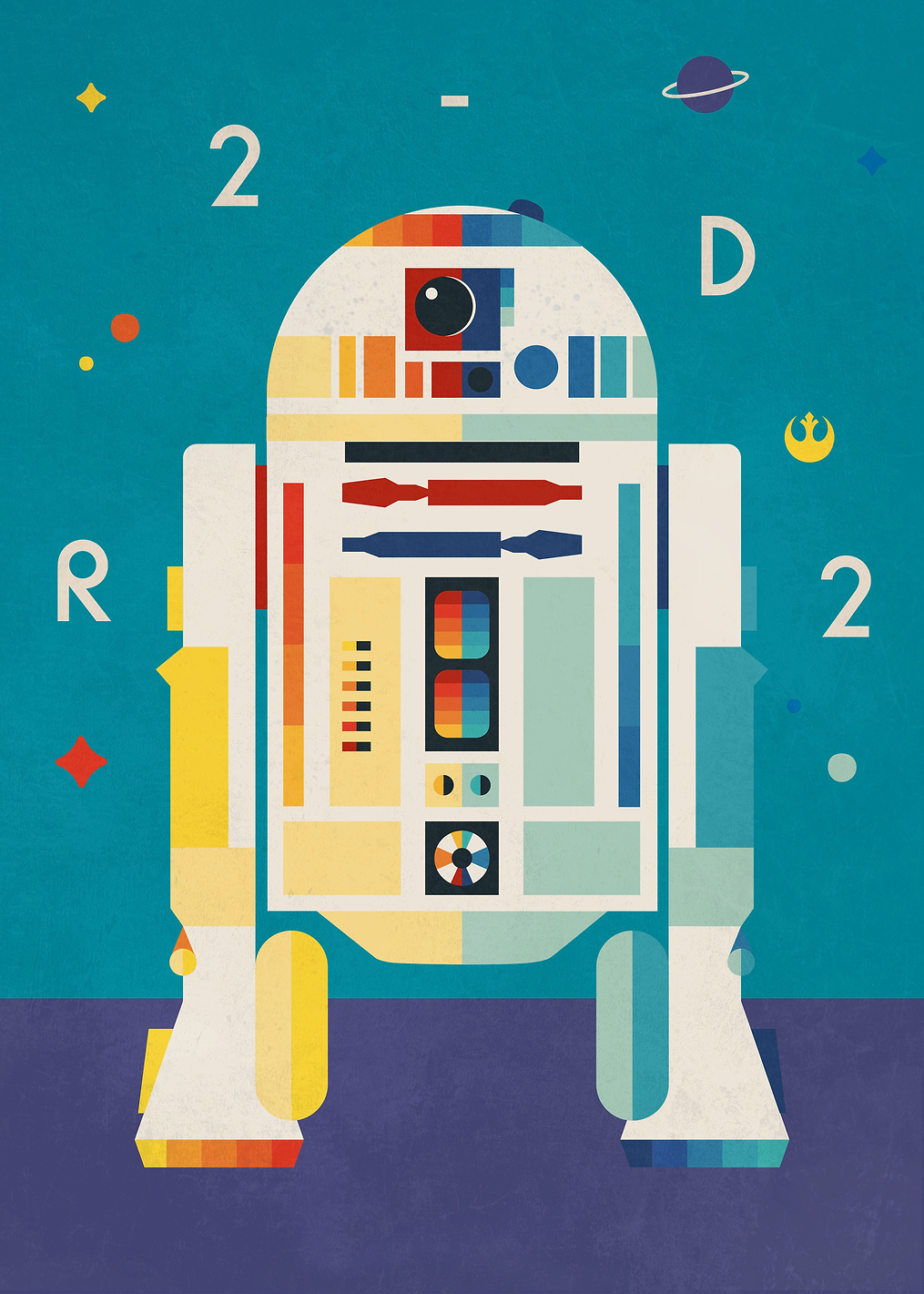 R2D2: постер из коллекции Star Wars