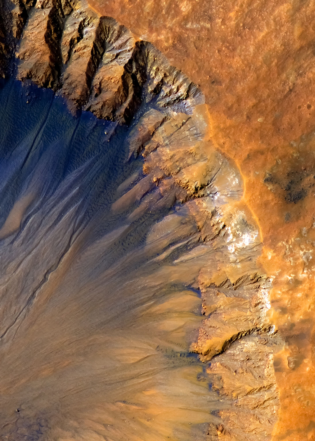 Sirenum Fossae Mars: постер из коллекции Inspired by NASA