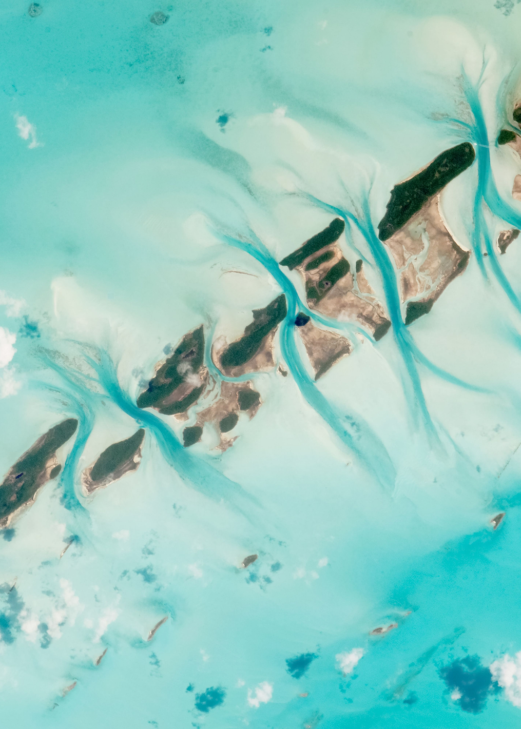 Great Exuma Island Bahamas: постер из коллекции Inspired by NASA