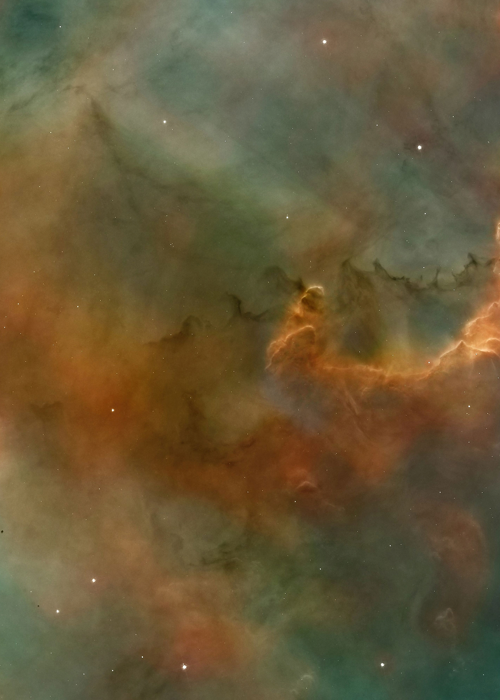 Carina Nebula Clouds: постер из коллекции Inspired by NASA