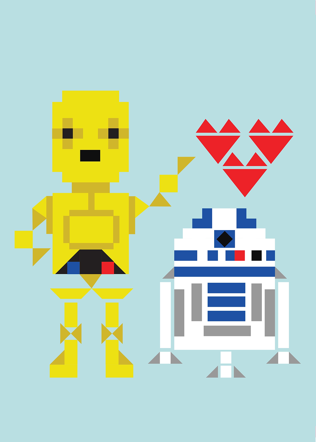 Robots: постер из коллекции Star Wars