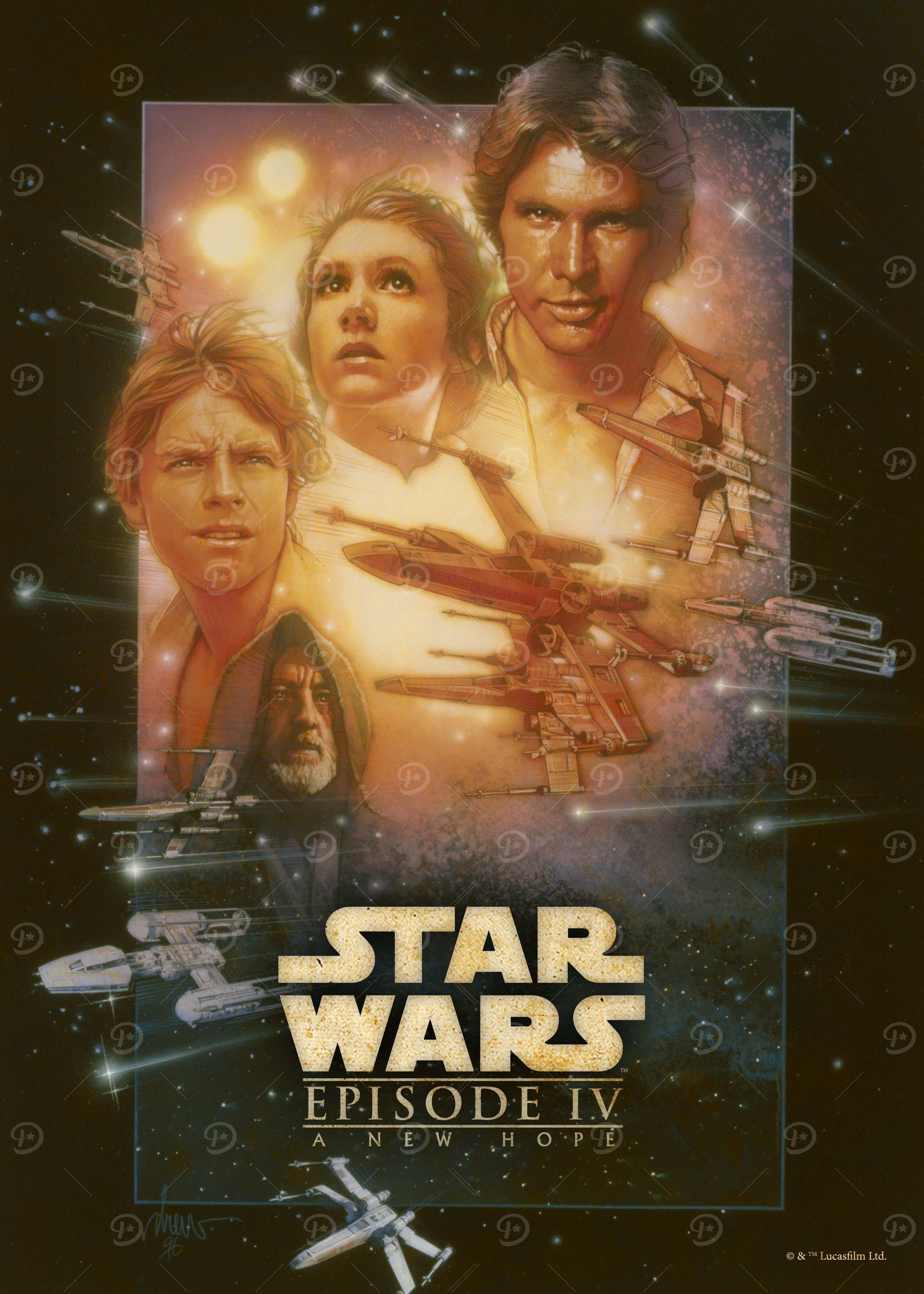 Star Wars Episode IV: A New Hope: постер из коллекции Star Wars