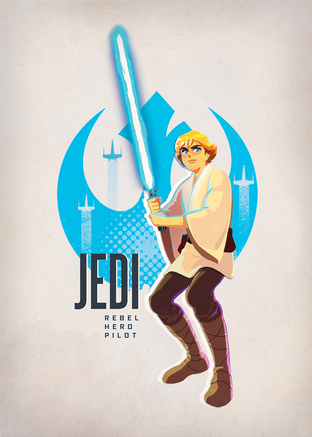Jedi: постер из коллекции Star Wars