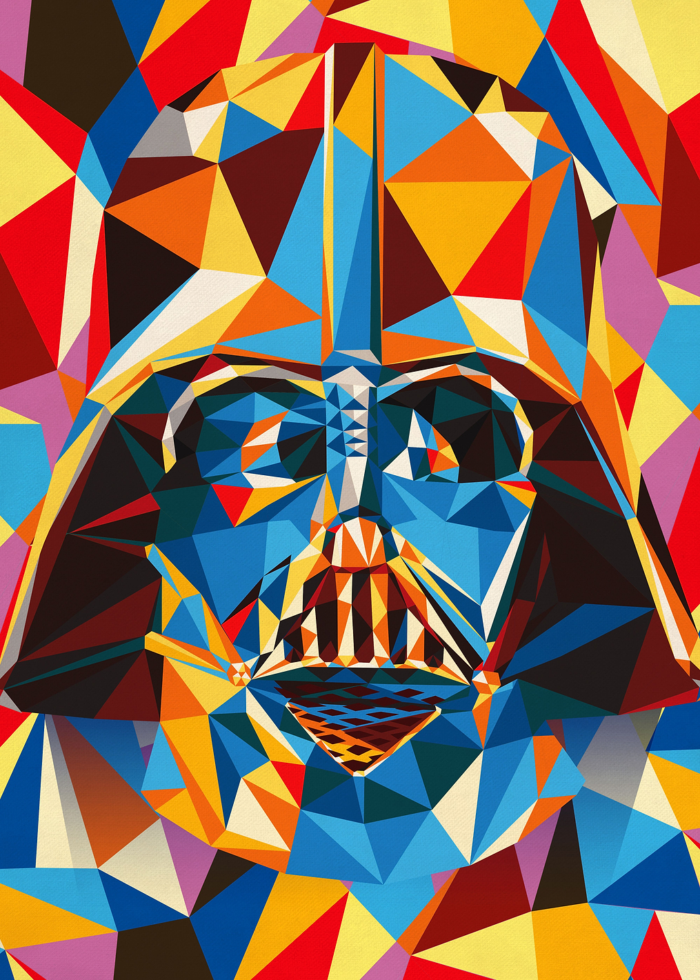 Vader Abstract: постер из коллекции Star Wars