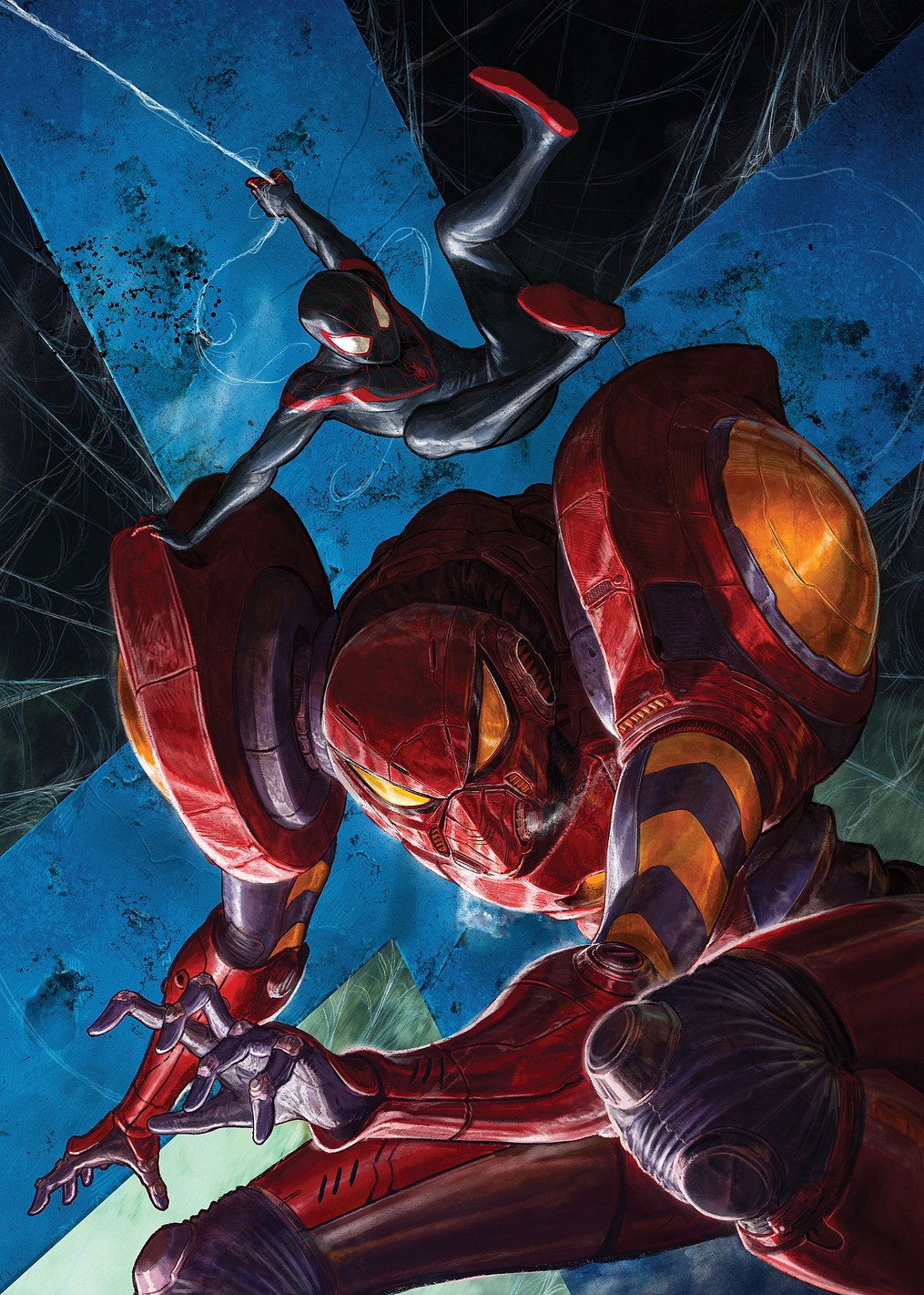Mecha Teamup: постер из коллекции Marvel