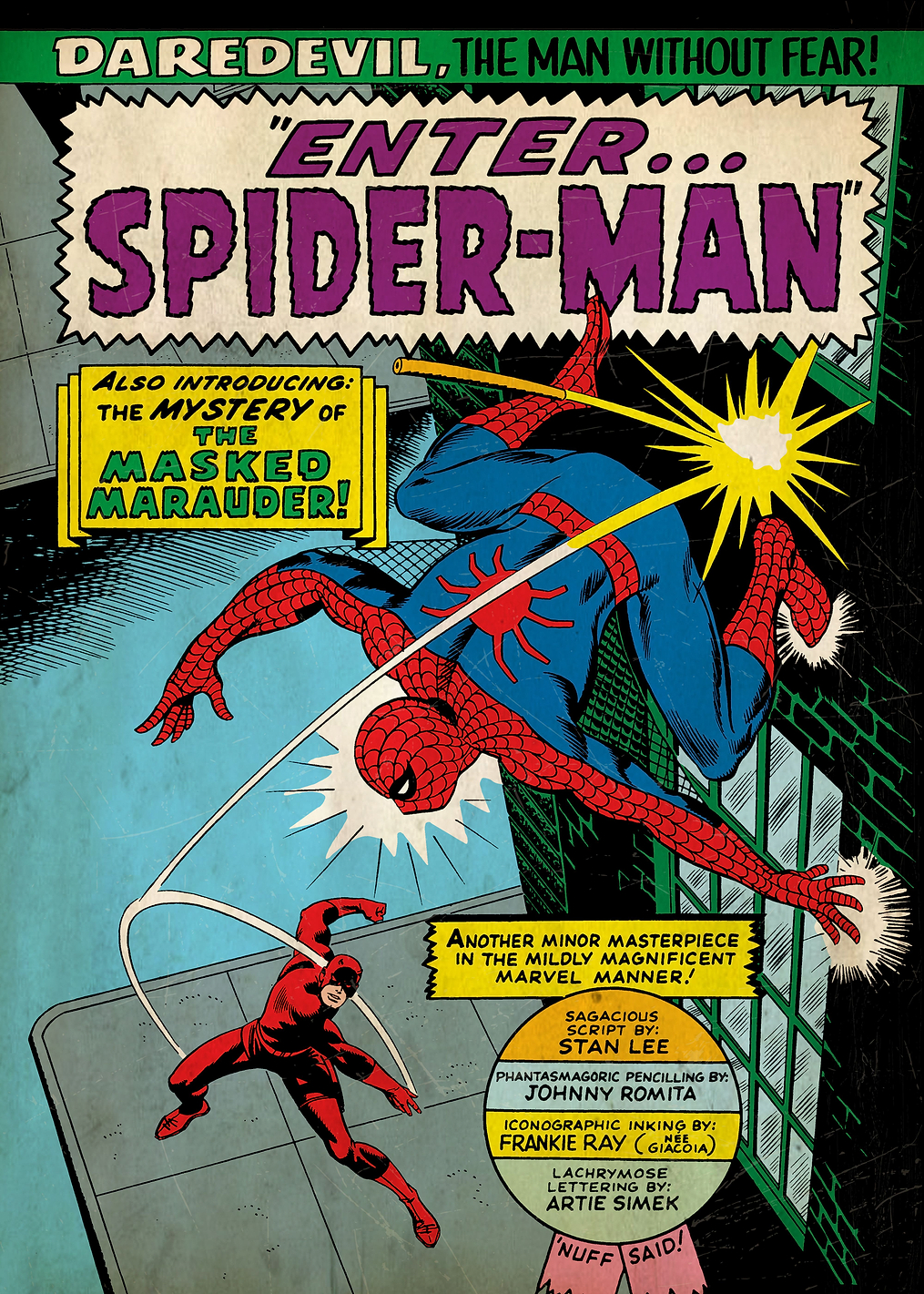 Devil vs Spider: постер из коллекции Marvel
