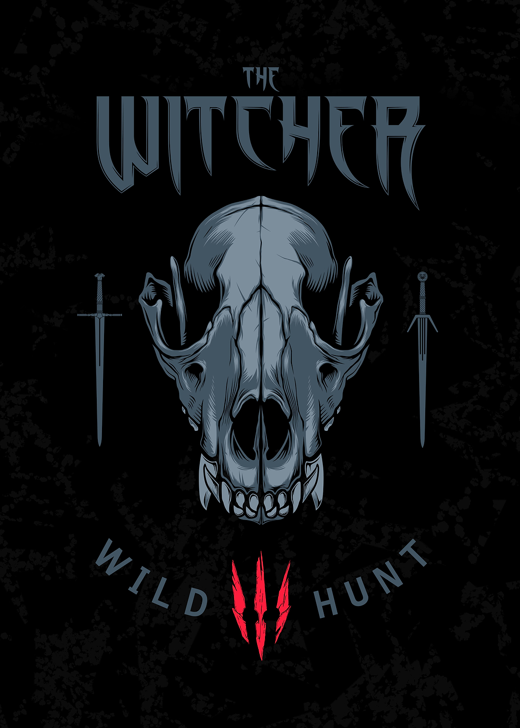 Leshen Skull: постер из коллекции The Witcher