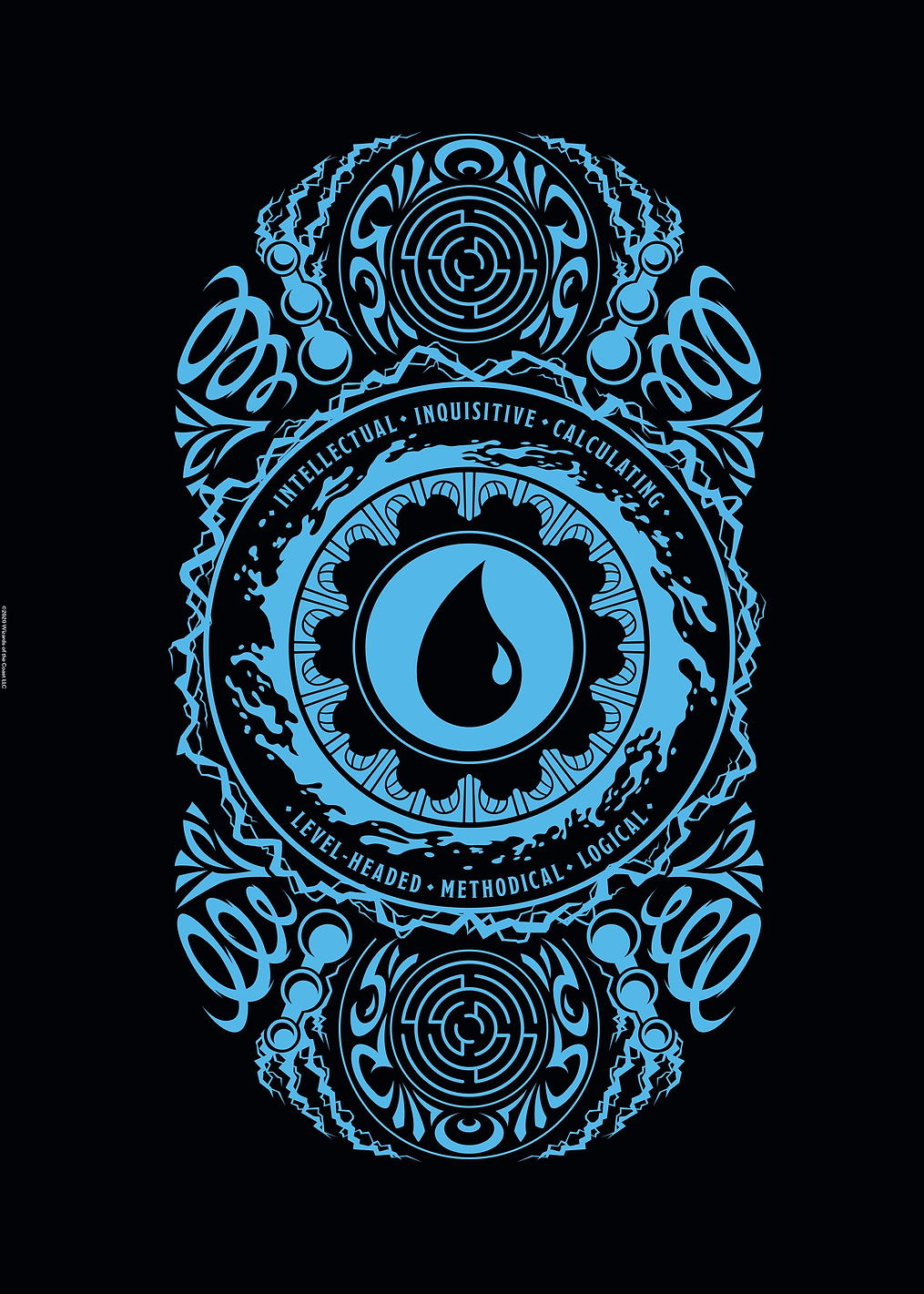 Blue: постер из коллекции Magic: The Gathering