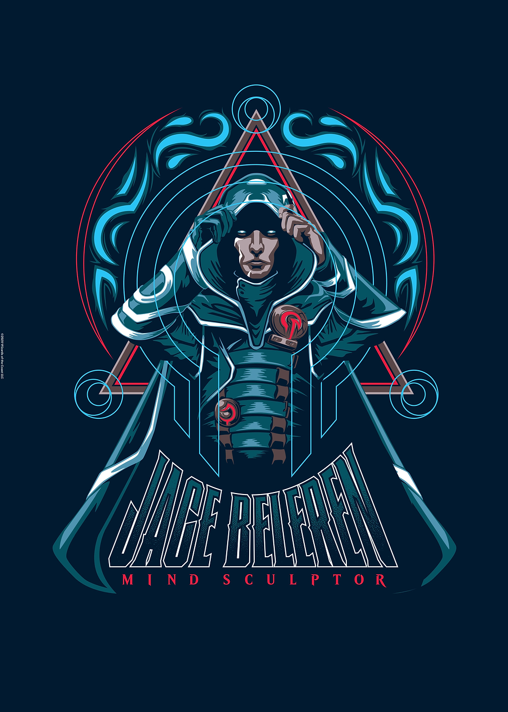 Jace Beleren: постер из коллекции Magic: The Gathering